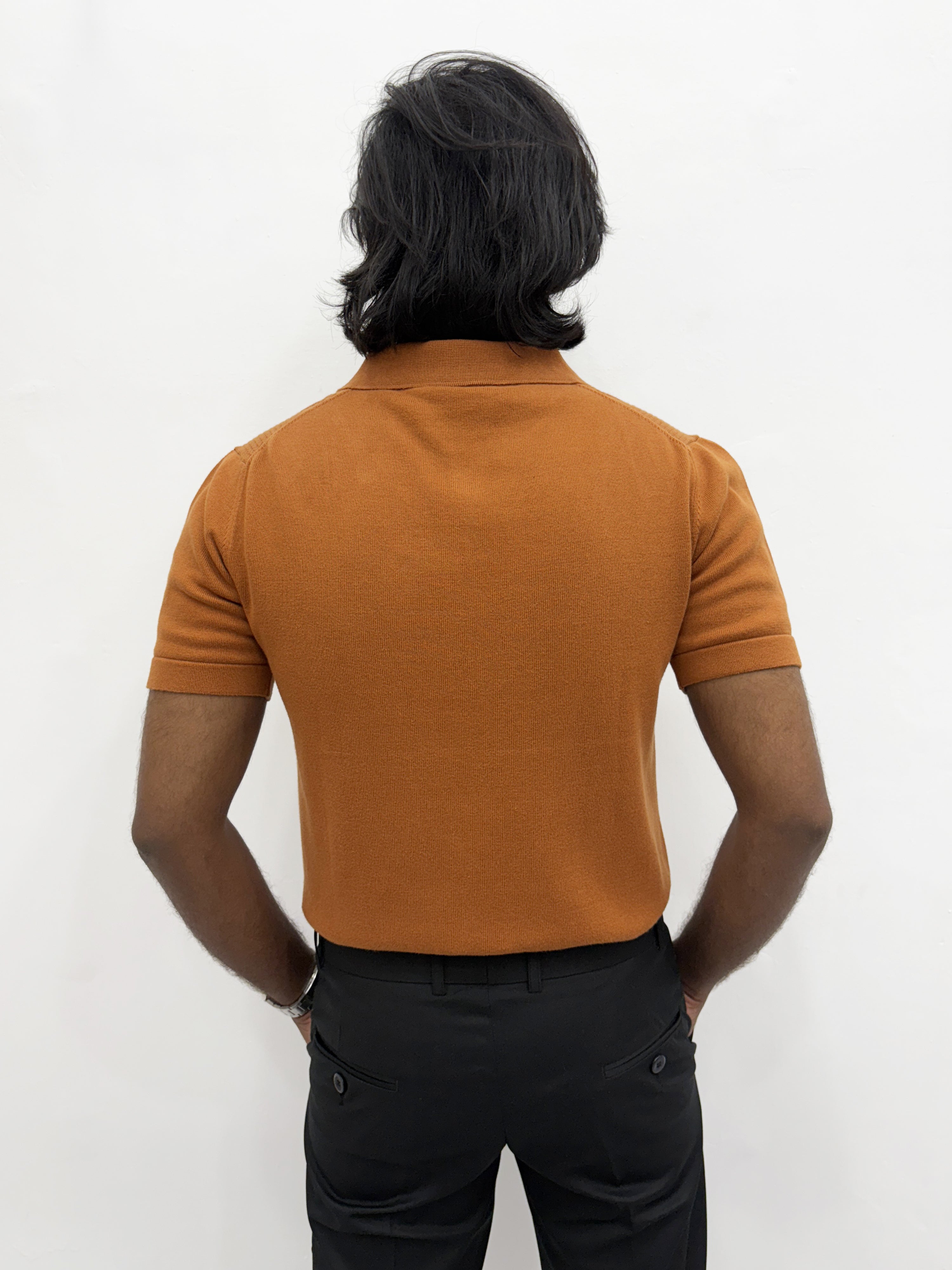 Honey Textured Polo T-Shirt