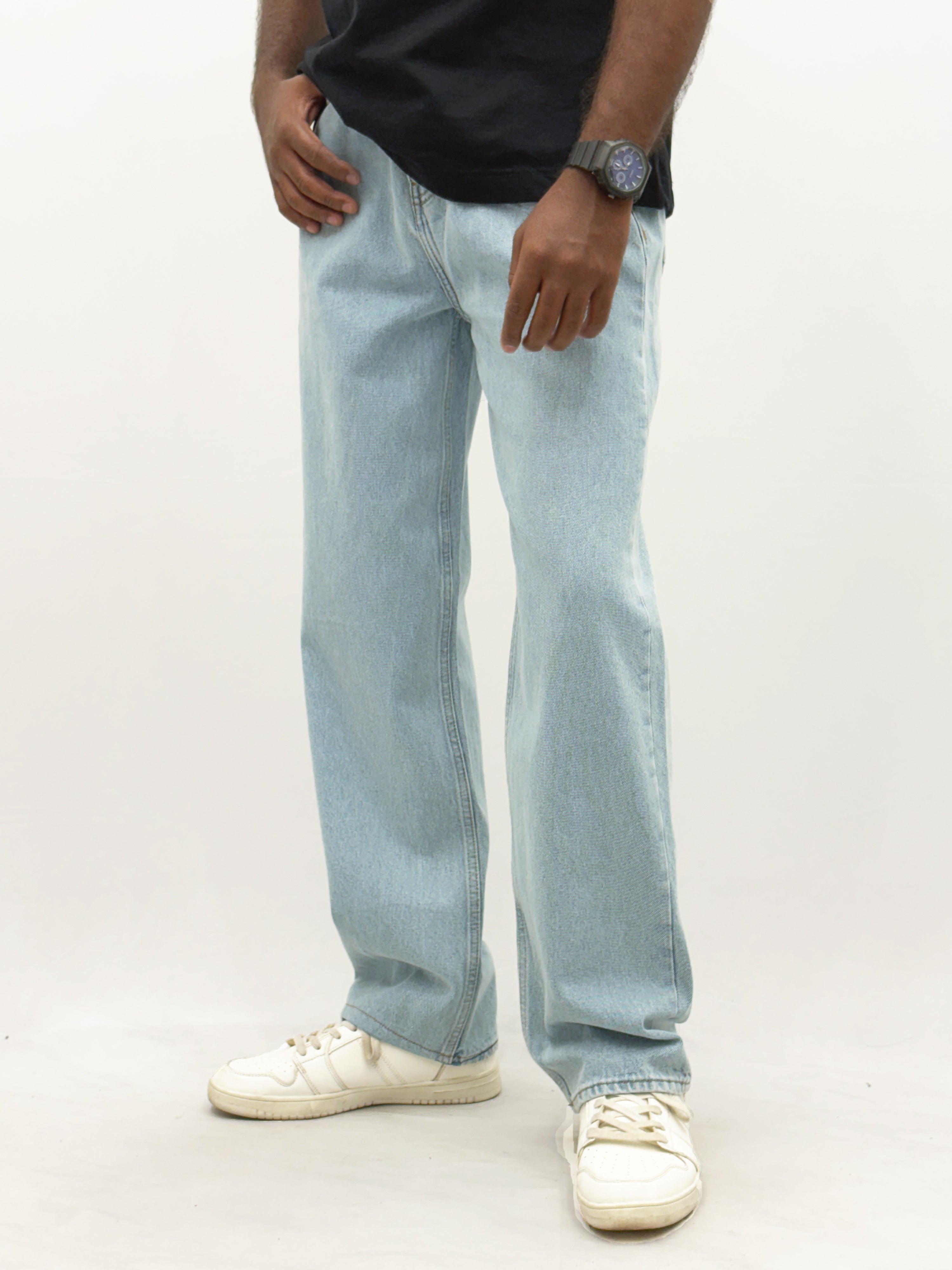 Light Blue Baggy Jeans