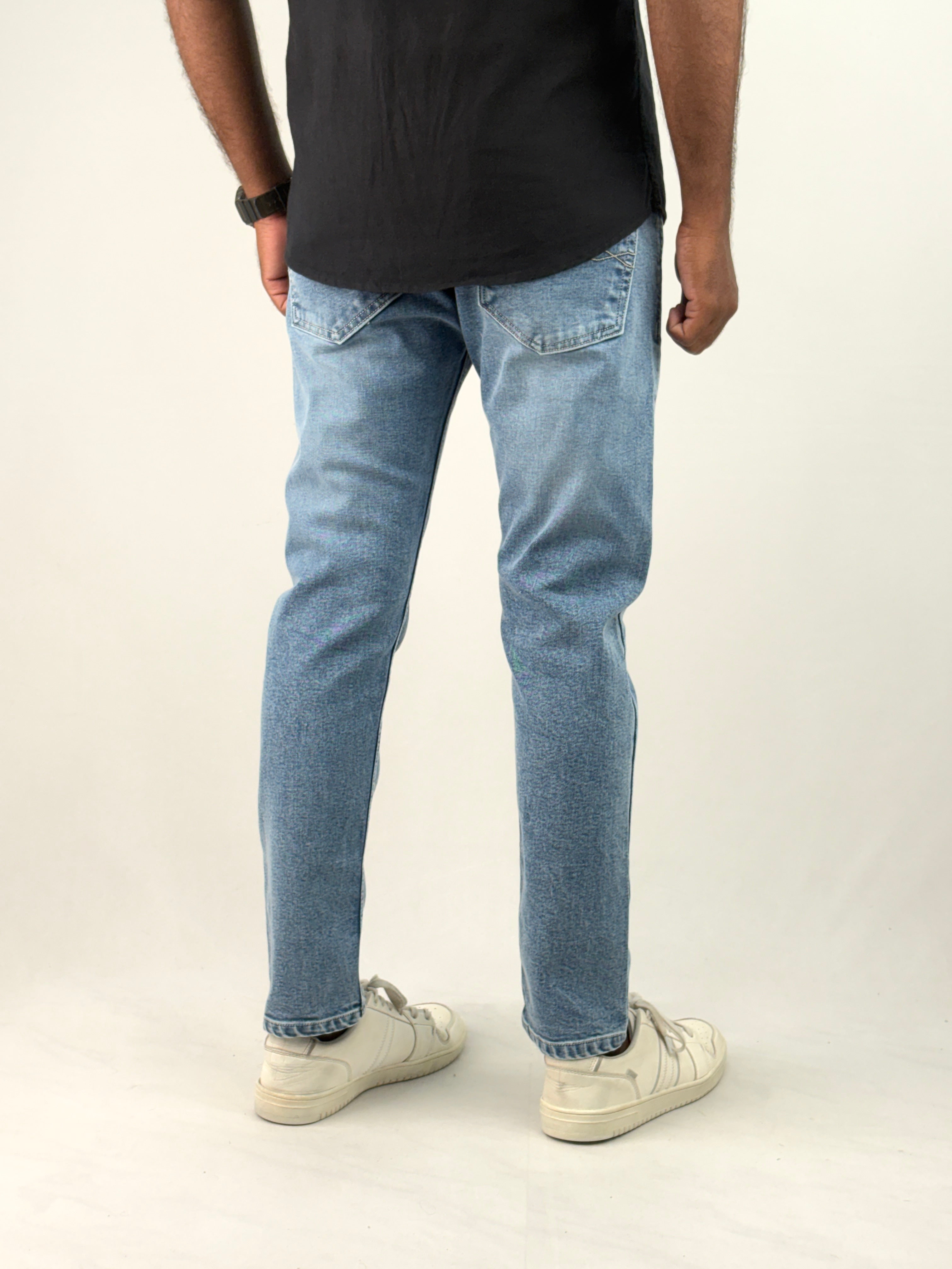 Light Blue Ankle Fit Jean