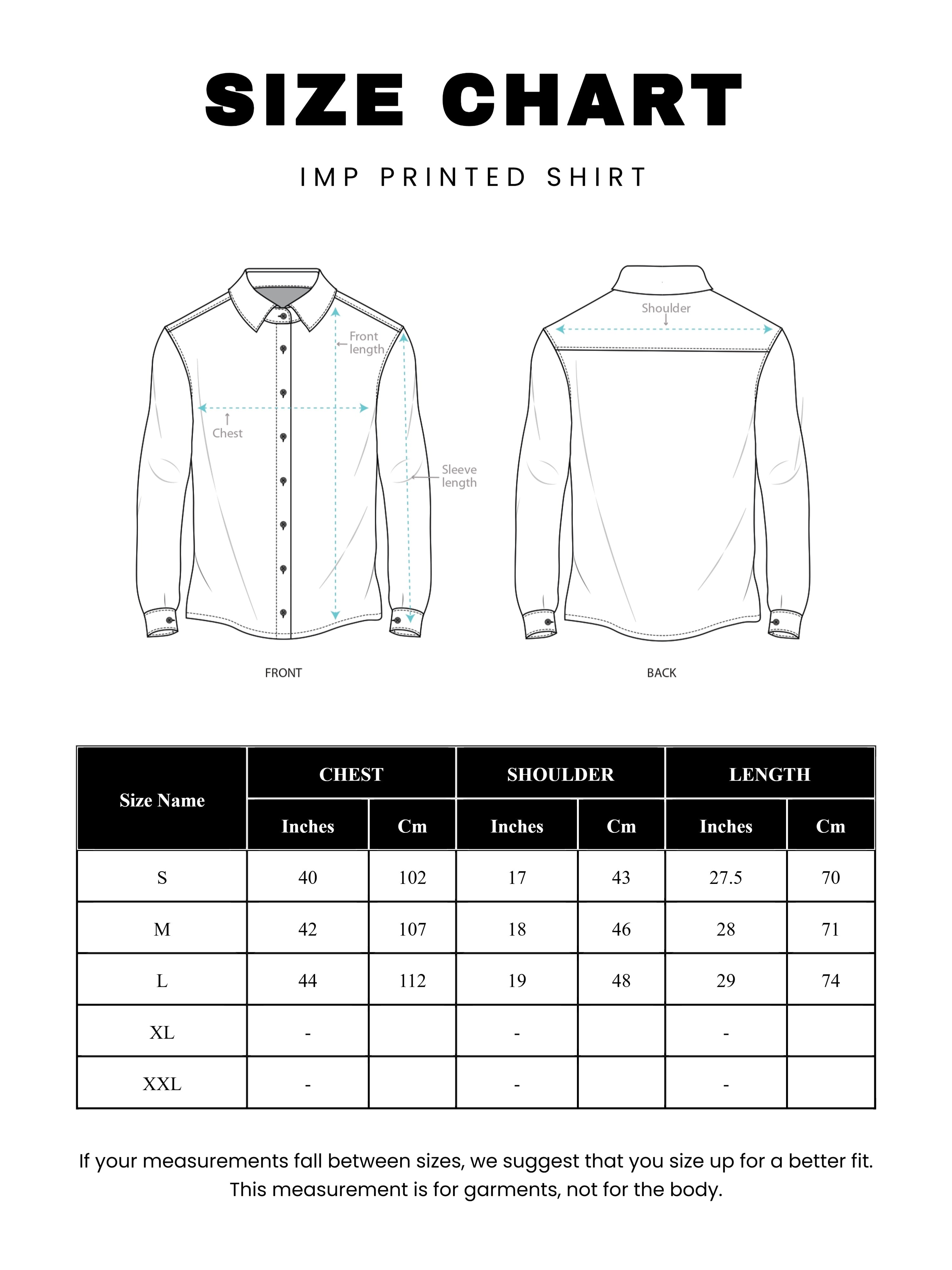 Black IMP Printed Shirt