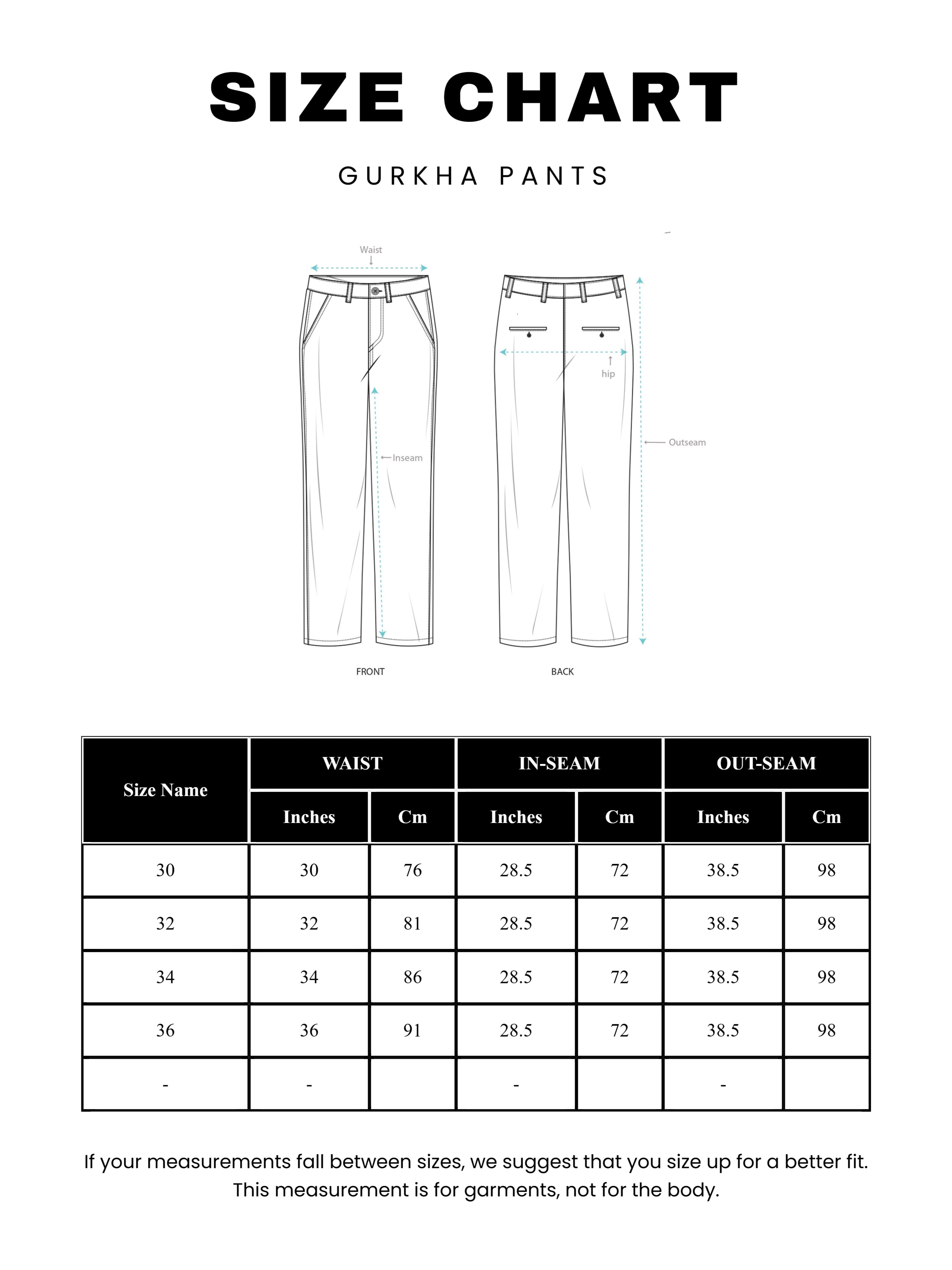 Brown Gurkha Pant
