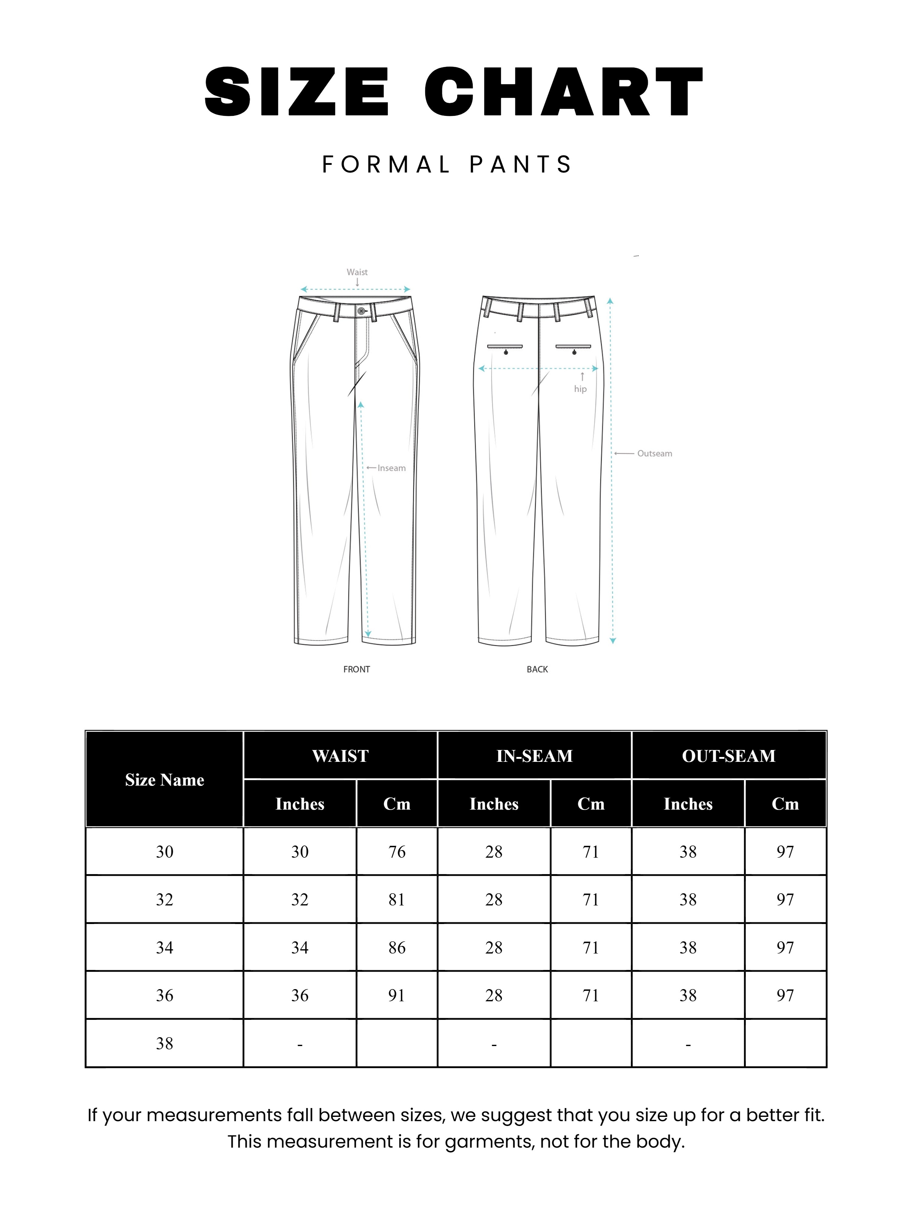 Black Formal Pant