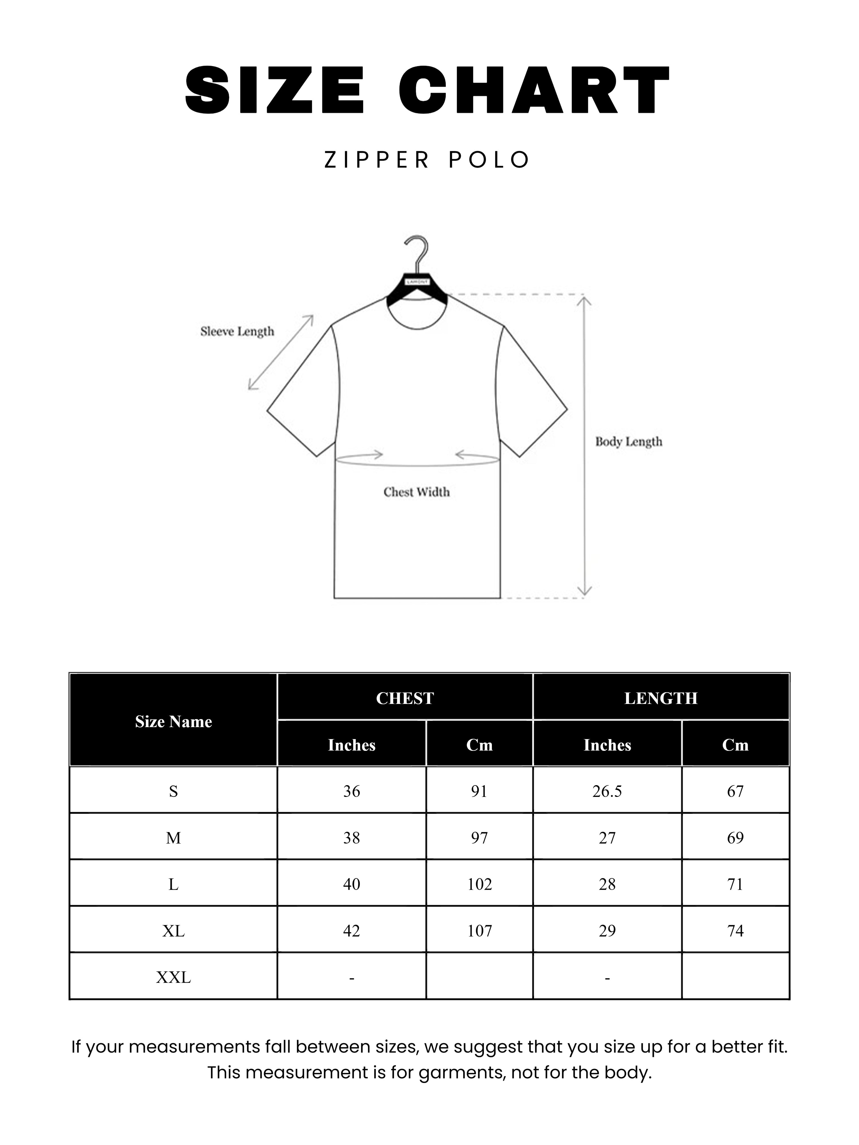 Green Zipper Polo T-Shirt