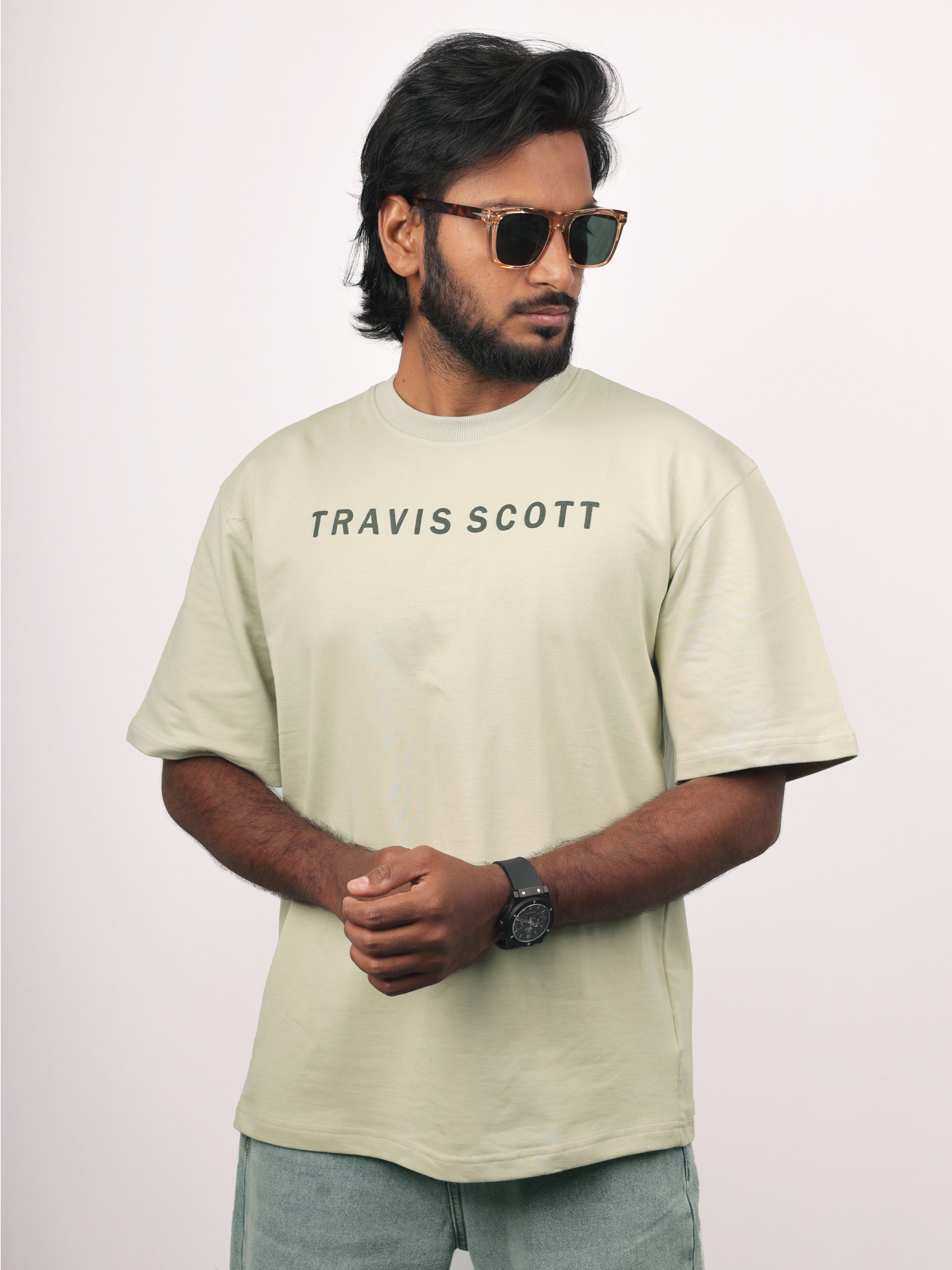Light Olive Oversize T-Shirt