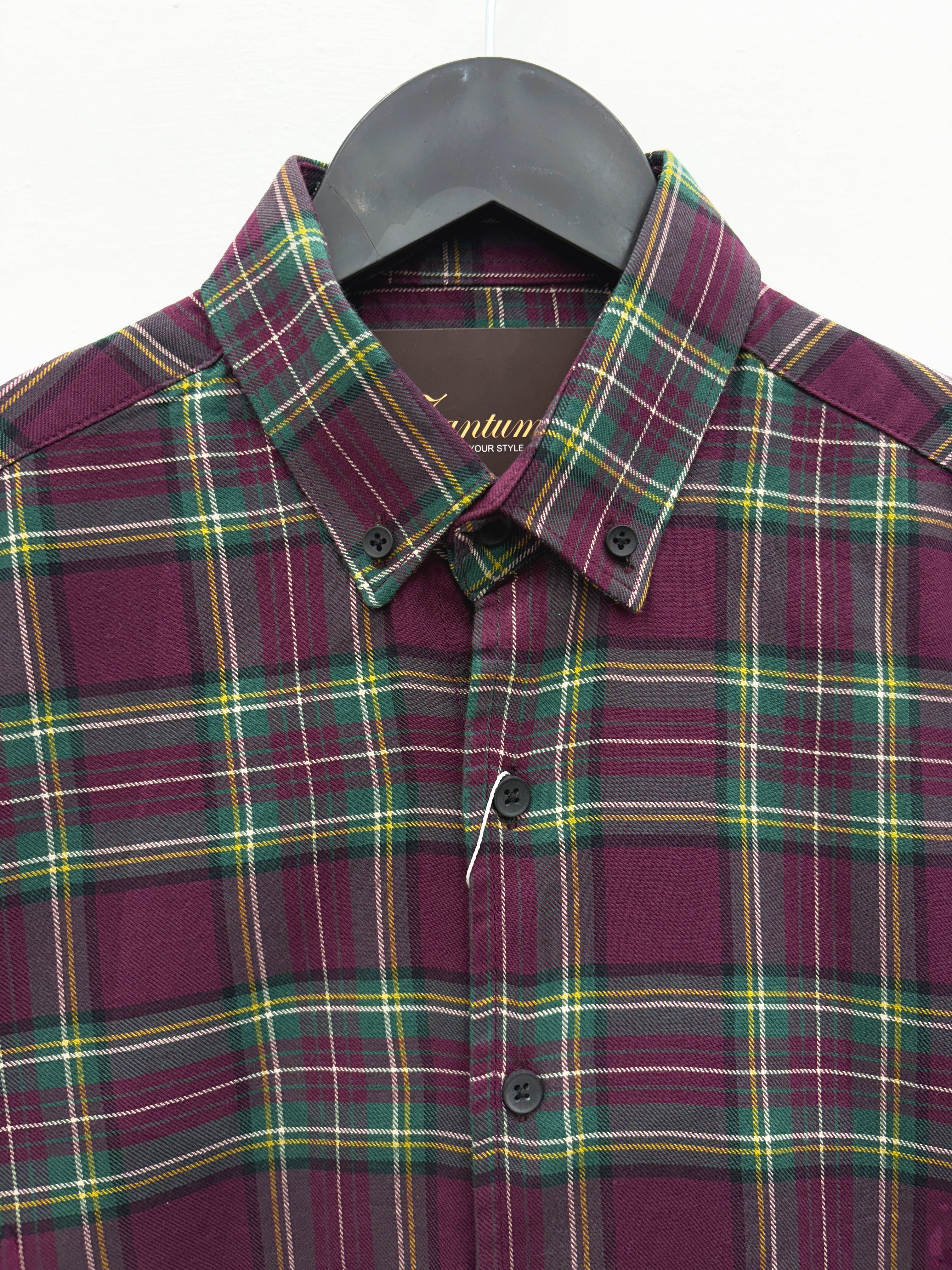 Violet Flannel Shirt