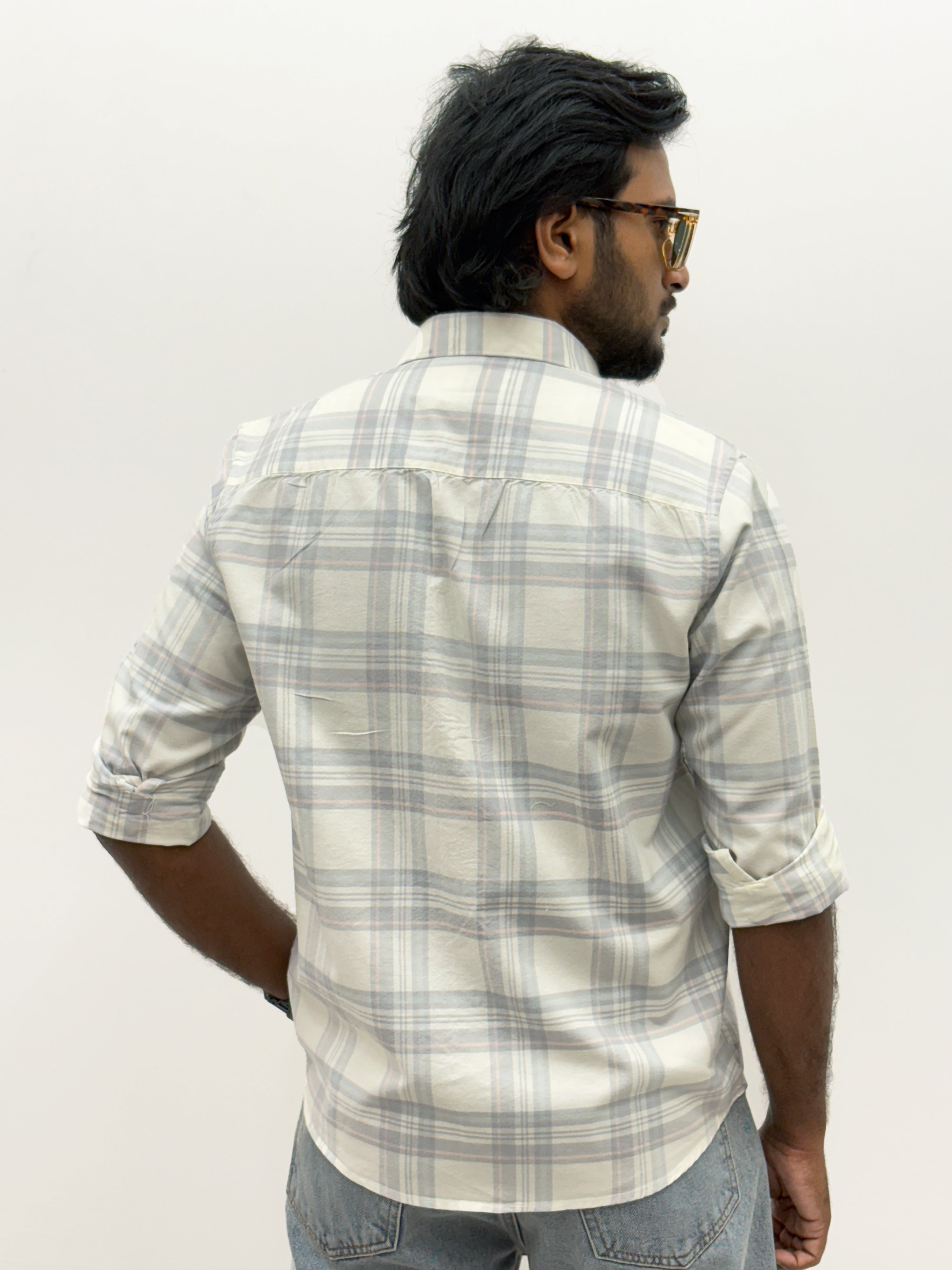 White Flannel Shirt