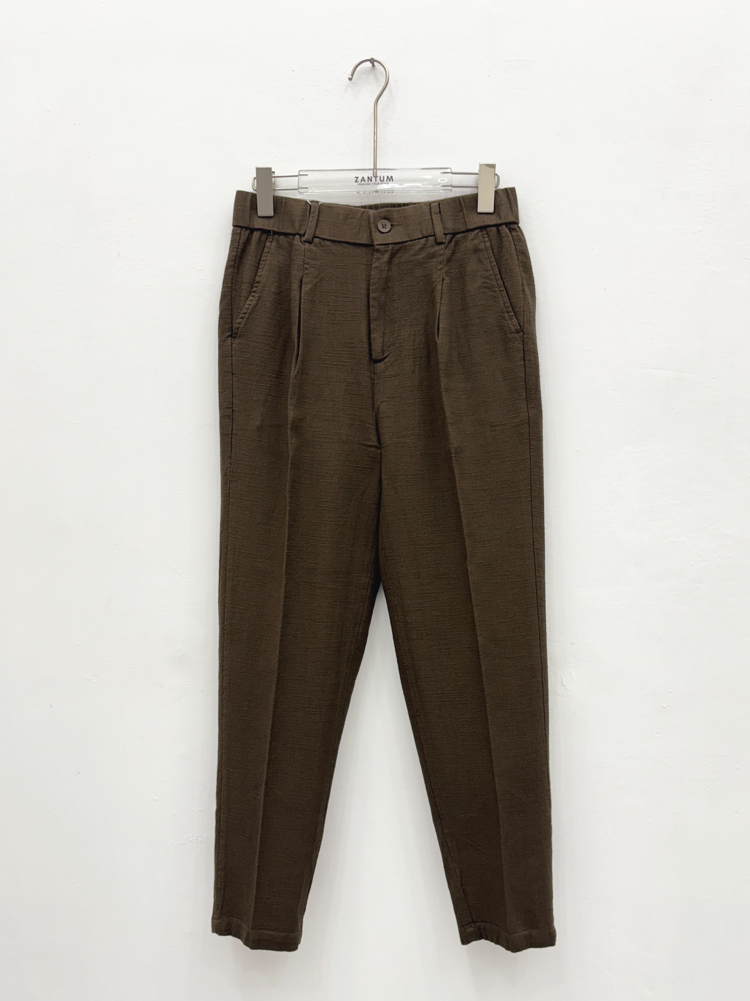 Brown Linen Pant