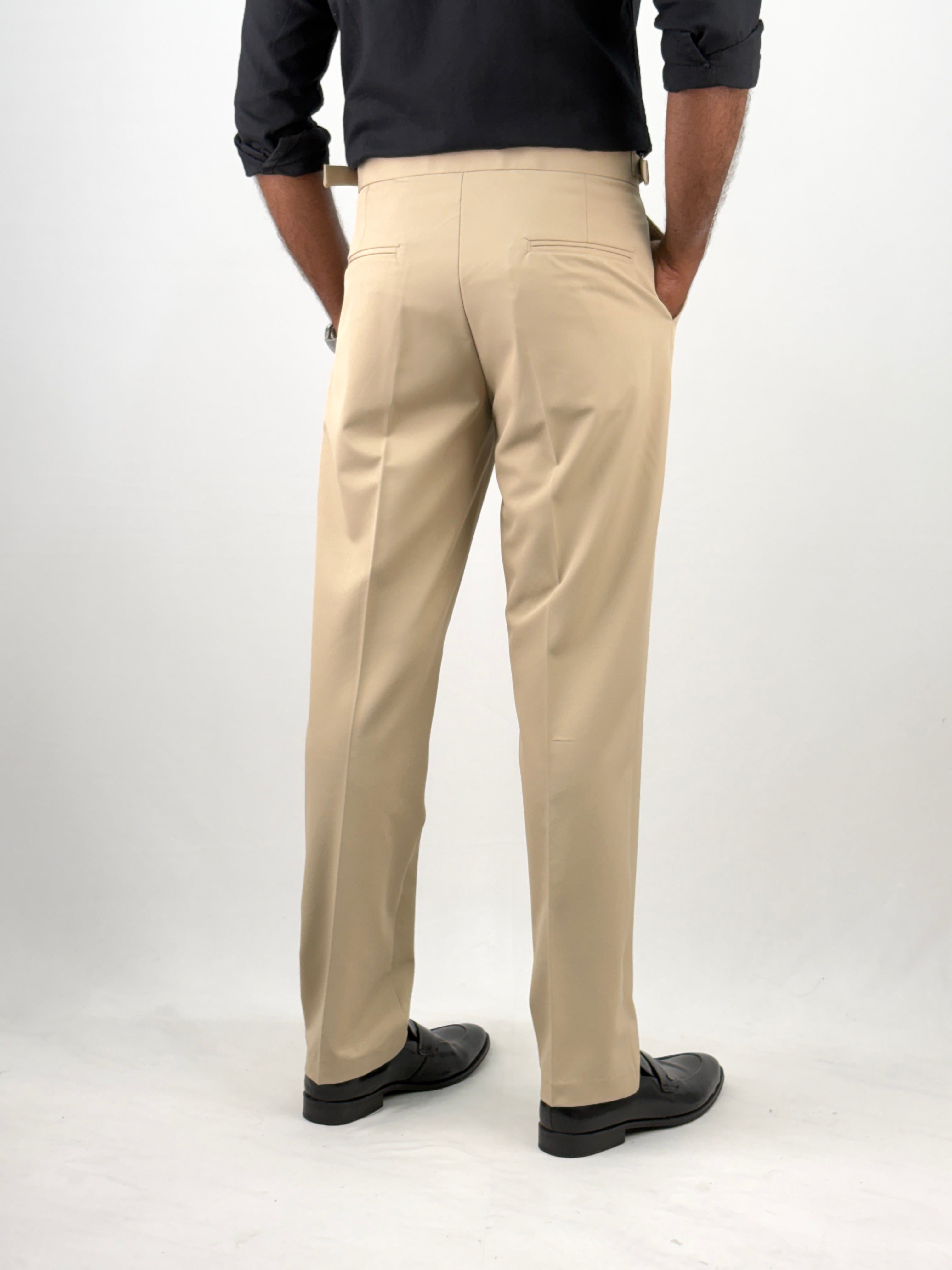 Beige Gurkha Pant 3