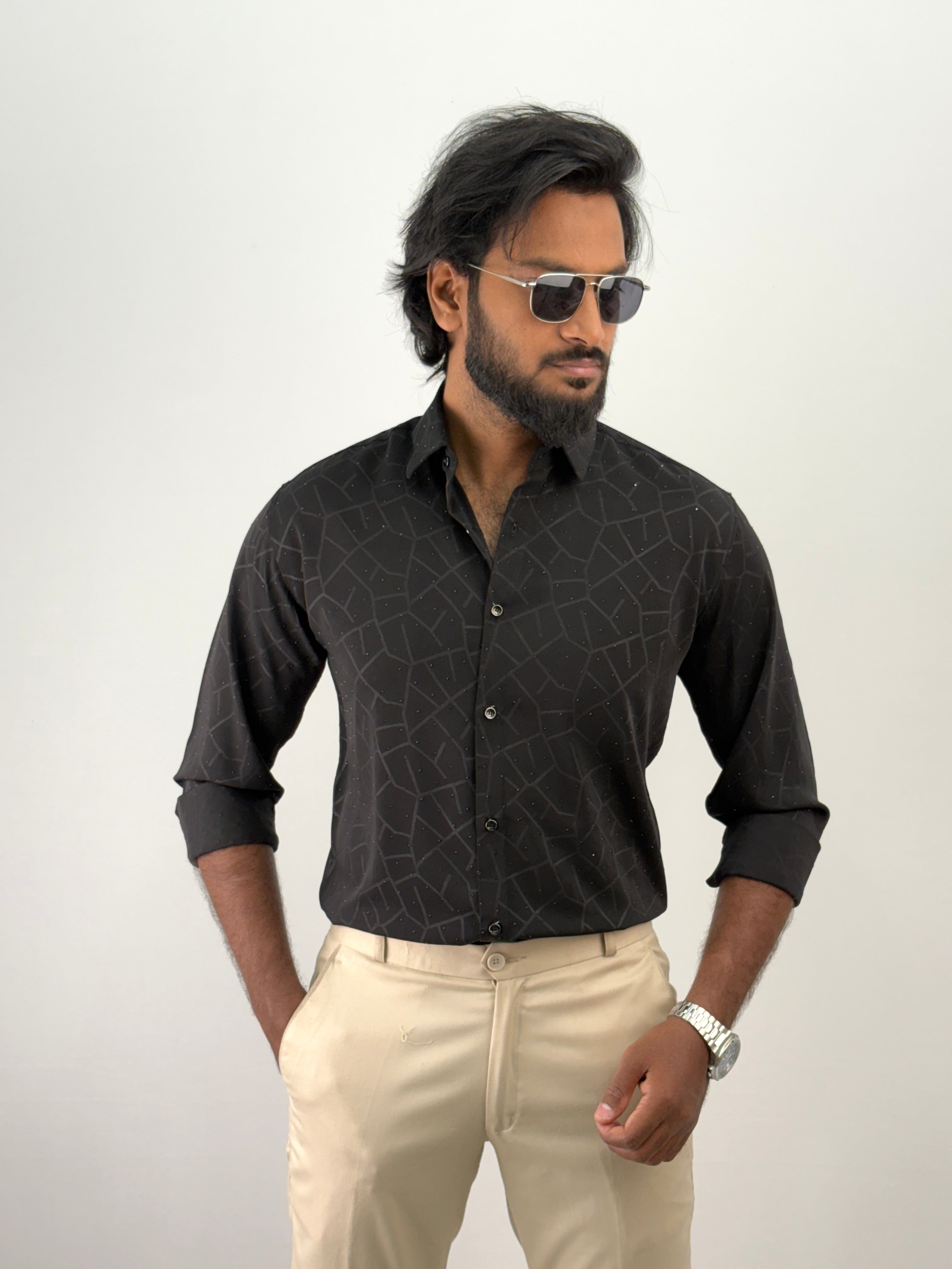 Black(3) Stone Work Shirt 11