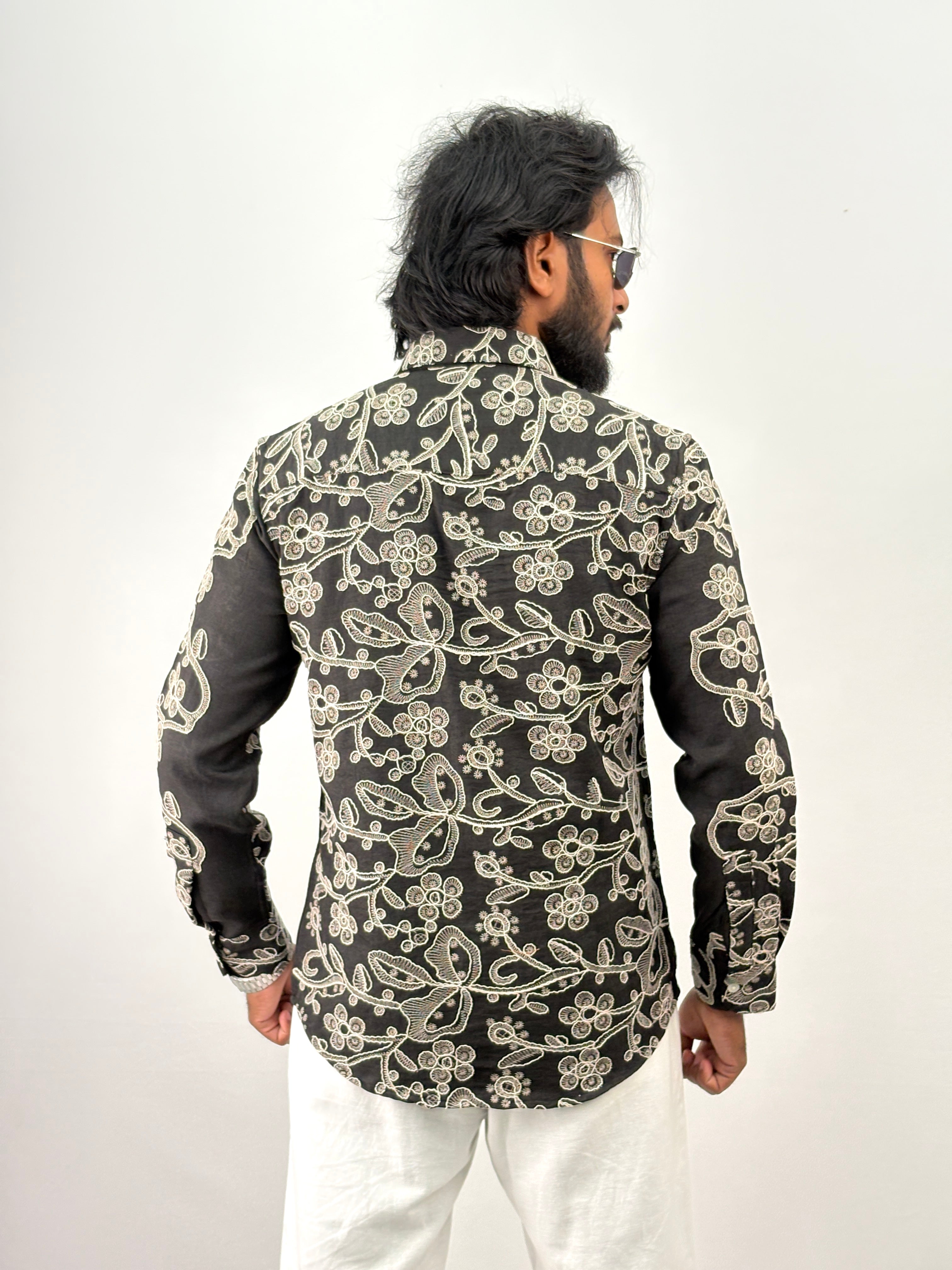 Black Embroidery Shirt 14