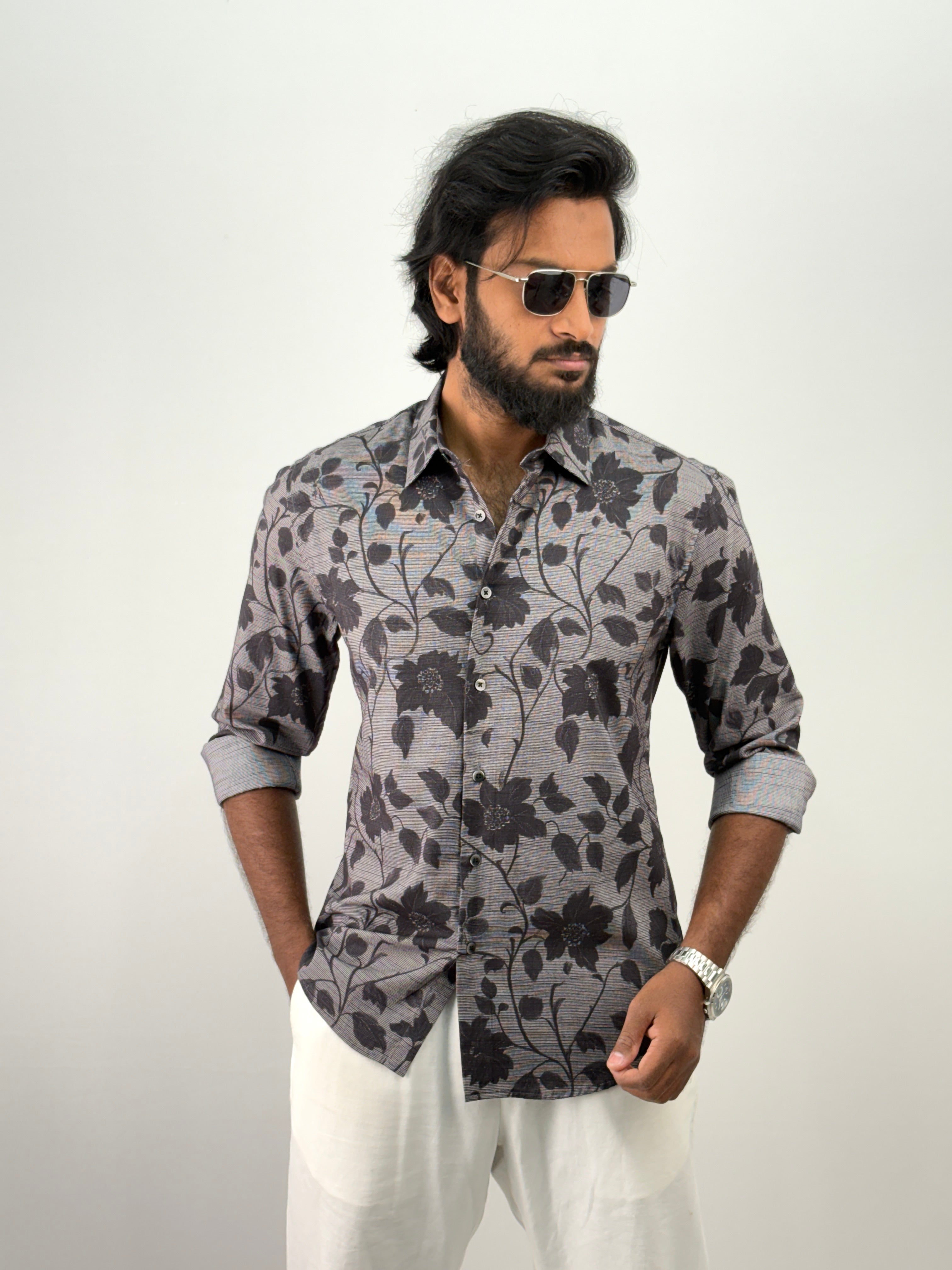Black Printed Shirt 12