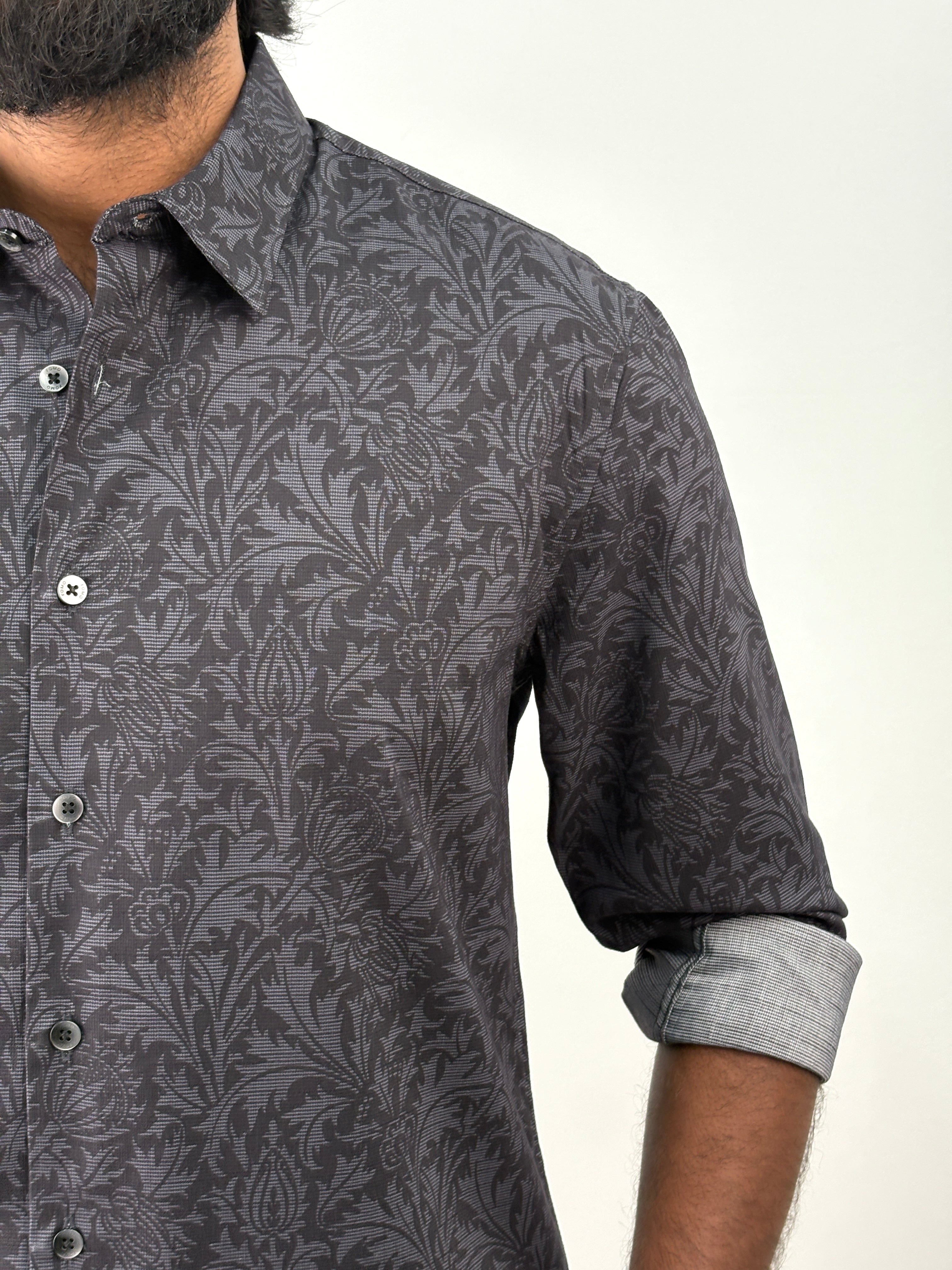 Black Printed Shirt 16