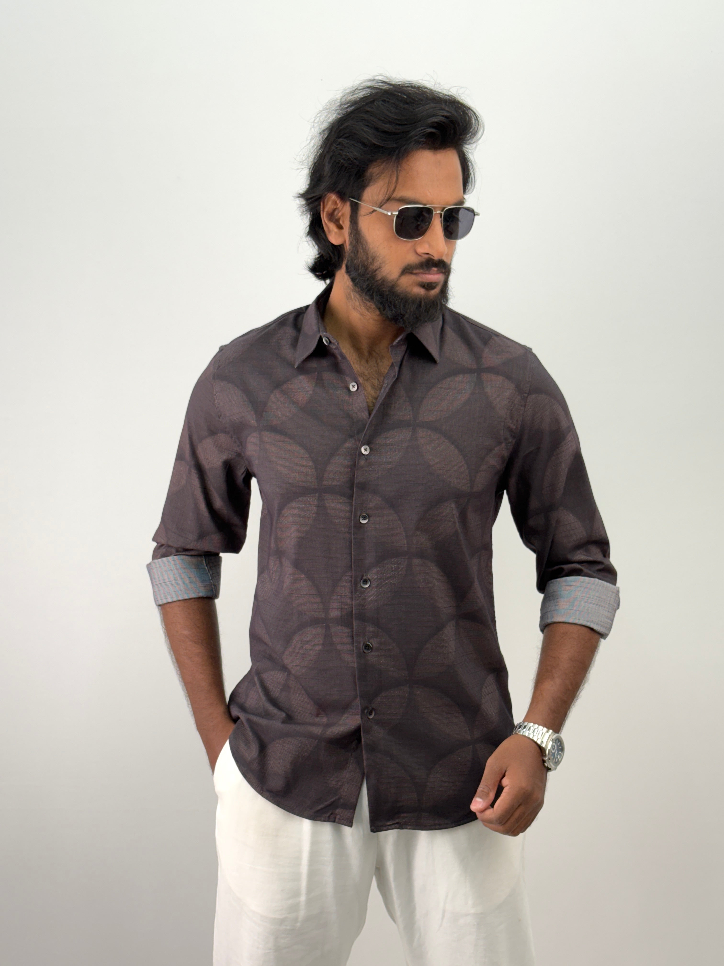 Black Printed Shirt 20