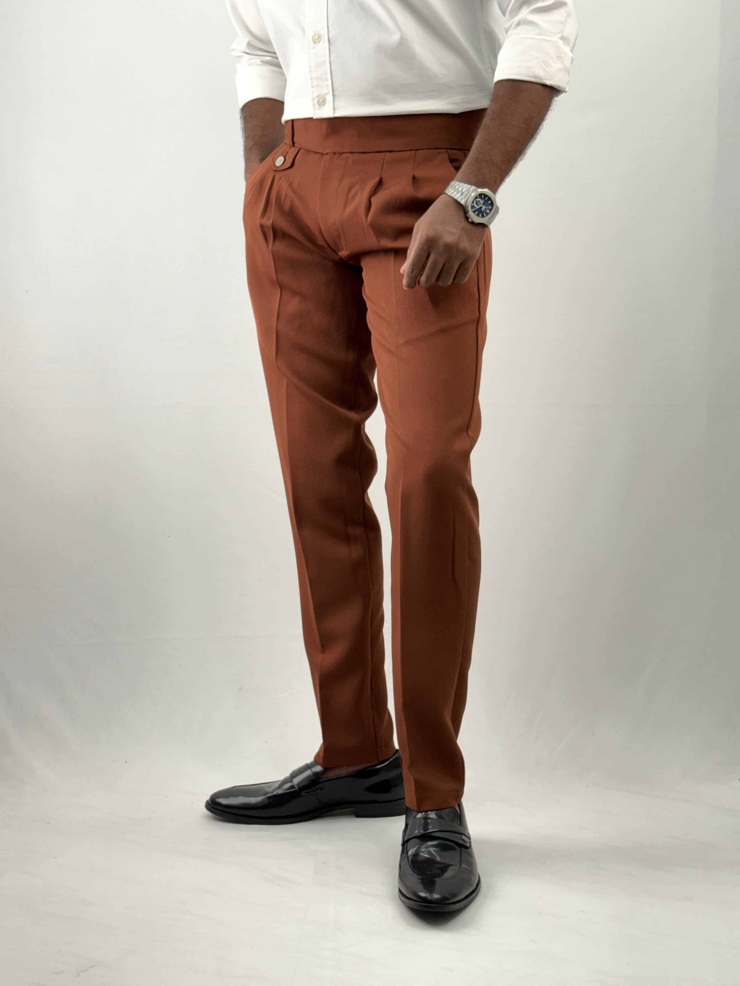Brown Gurkha Pant 2