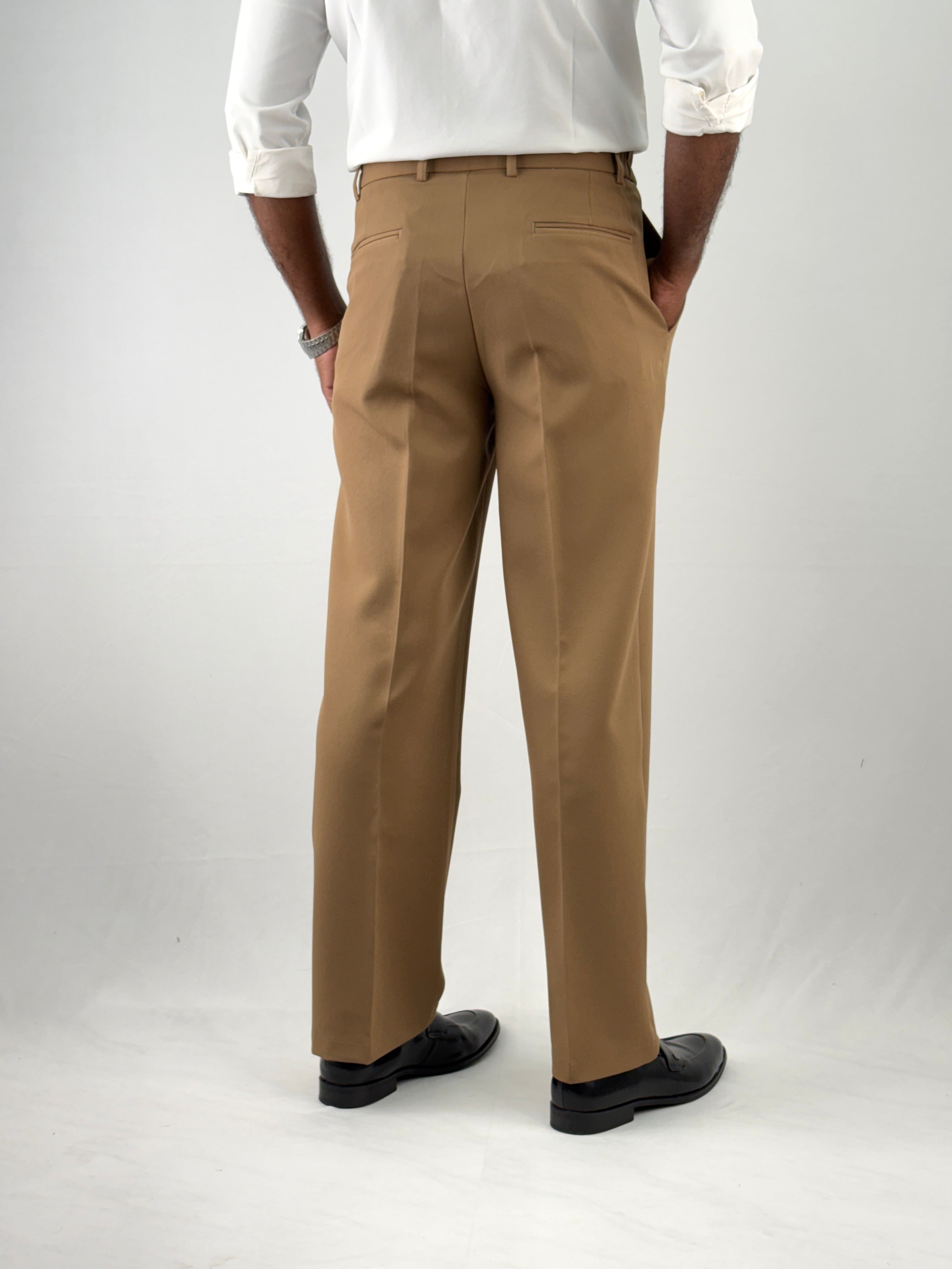 Brown Korean Baggy Pant