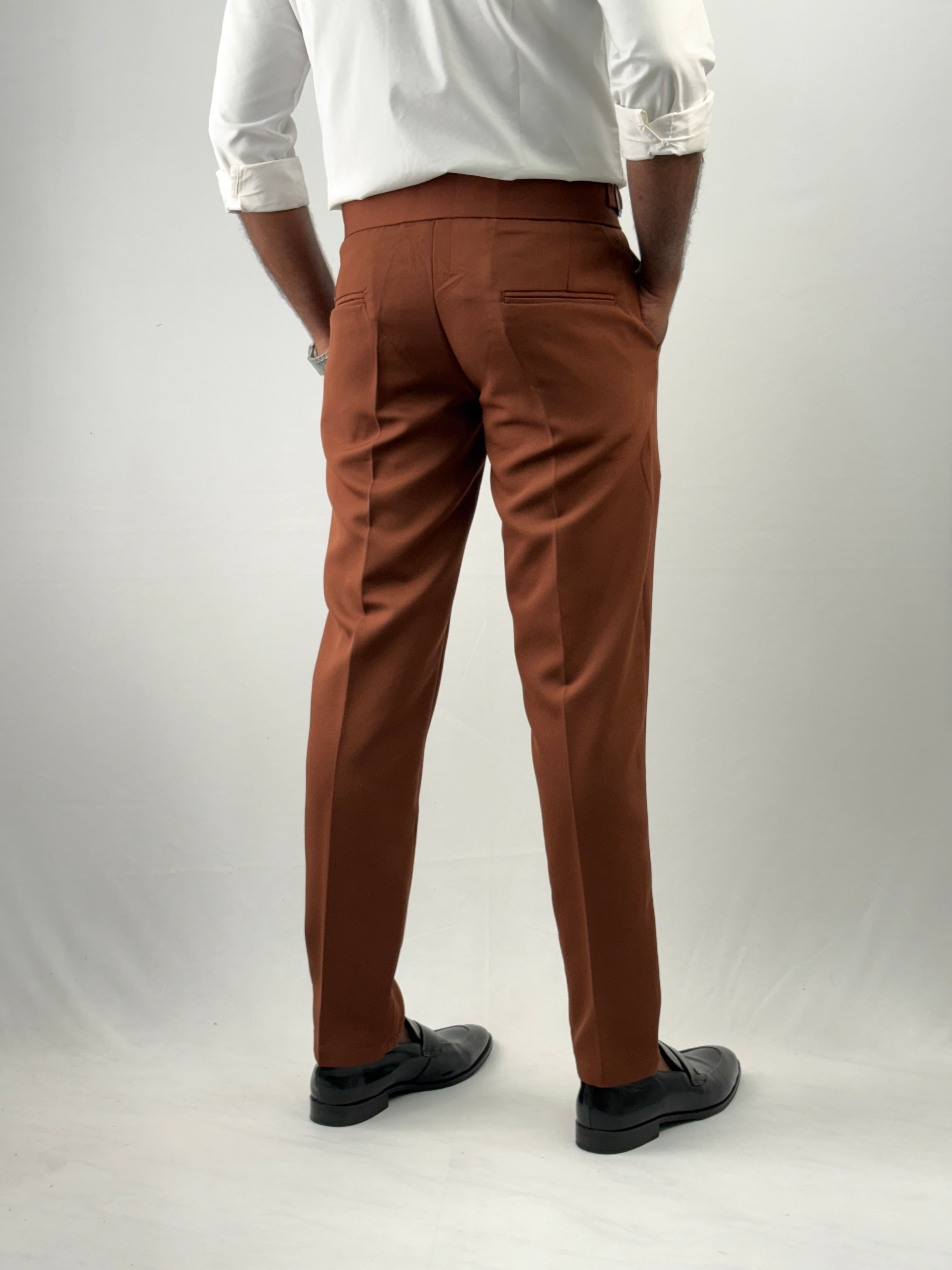 Brown Gurkha Pant 2