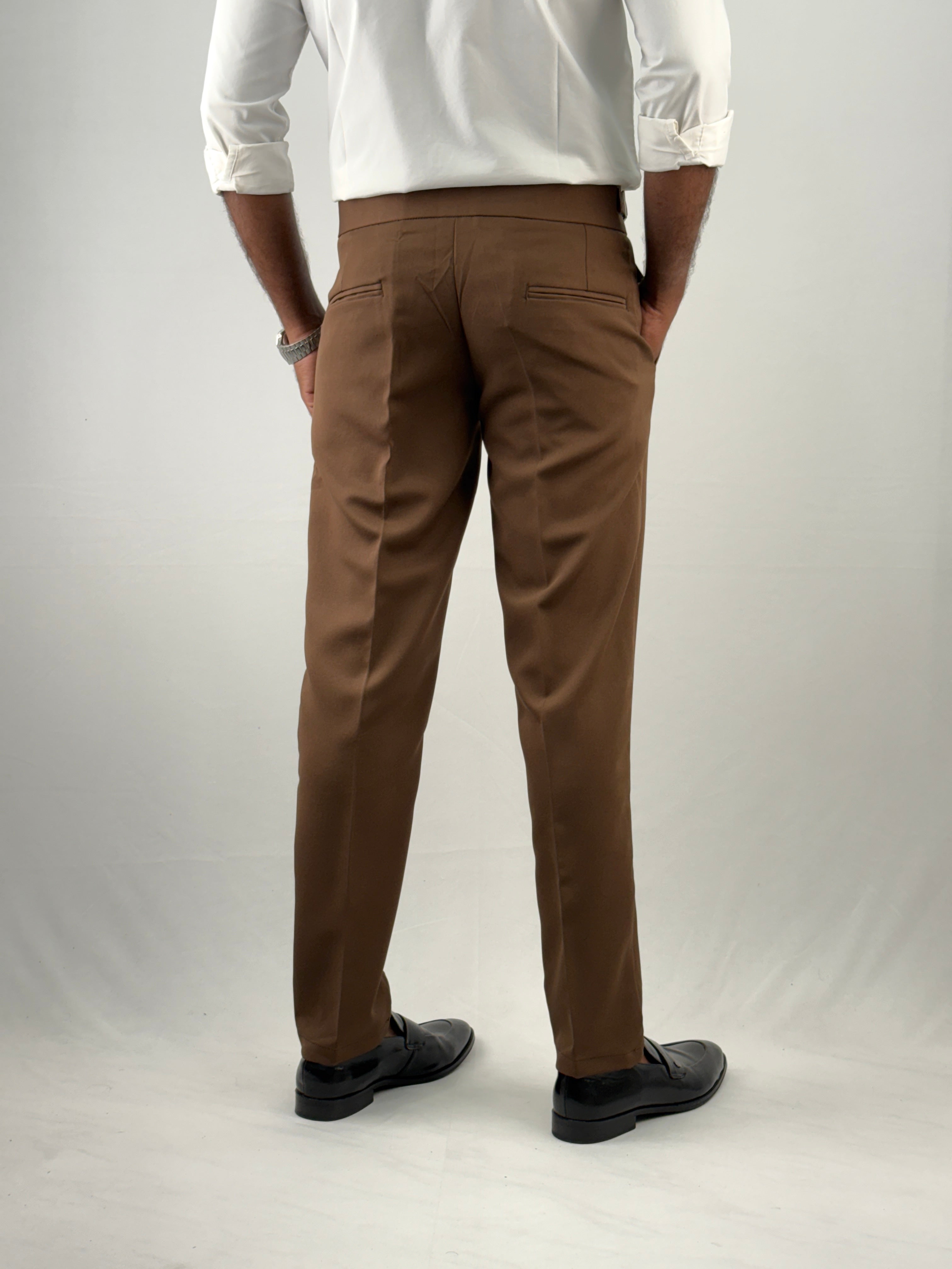Coffee Brown Gurkha Pant 2