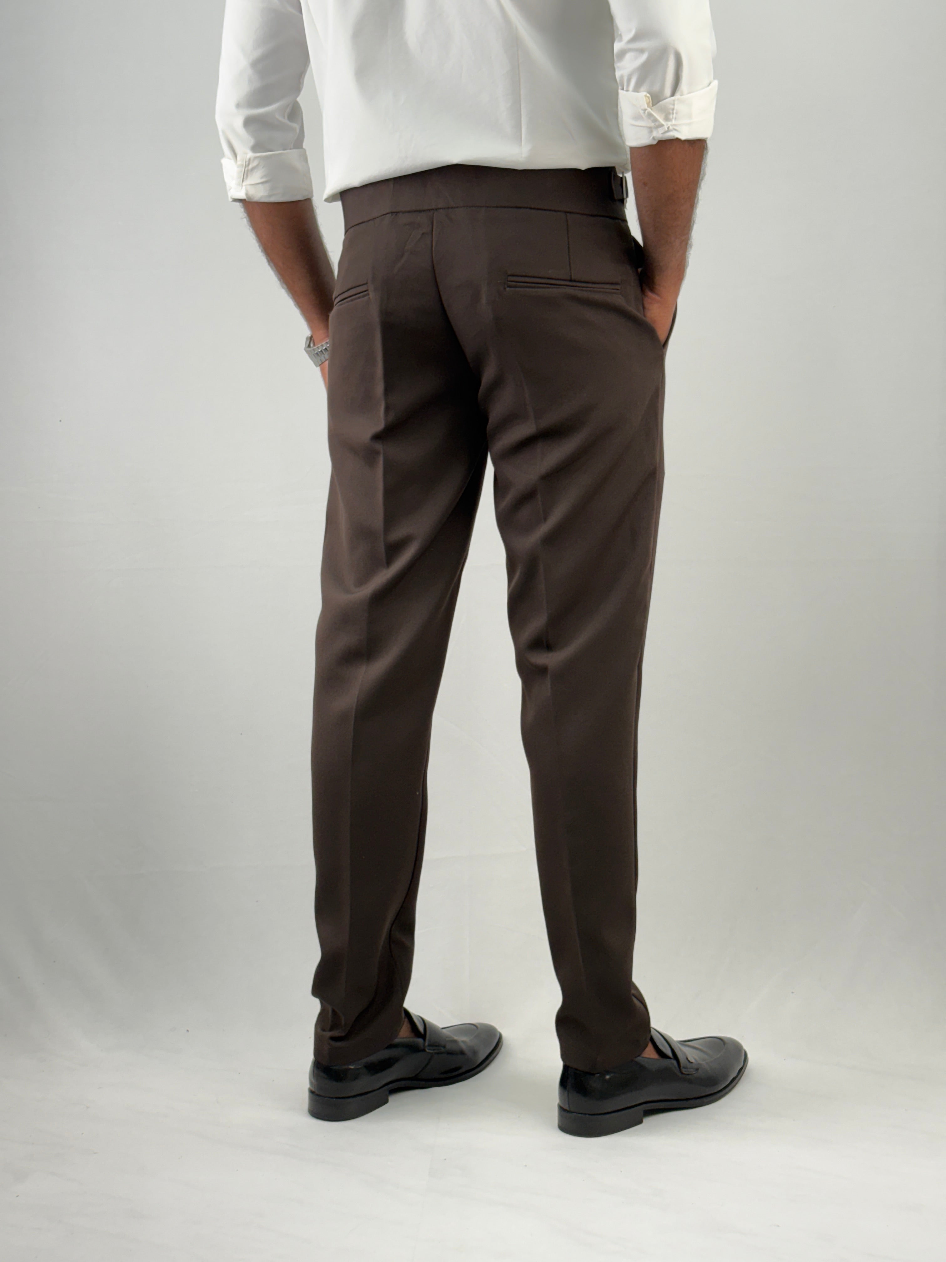 Dark Brown Gurkha Pant 2
