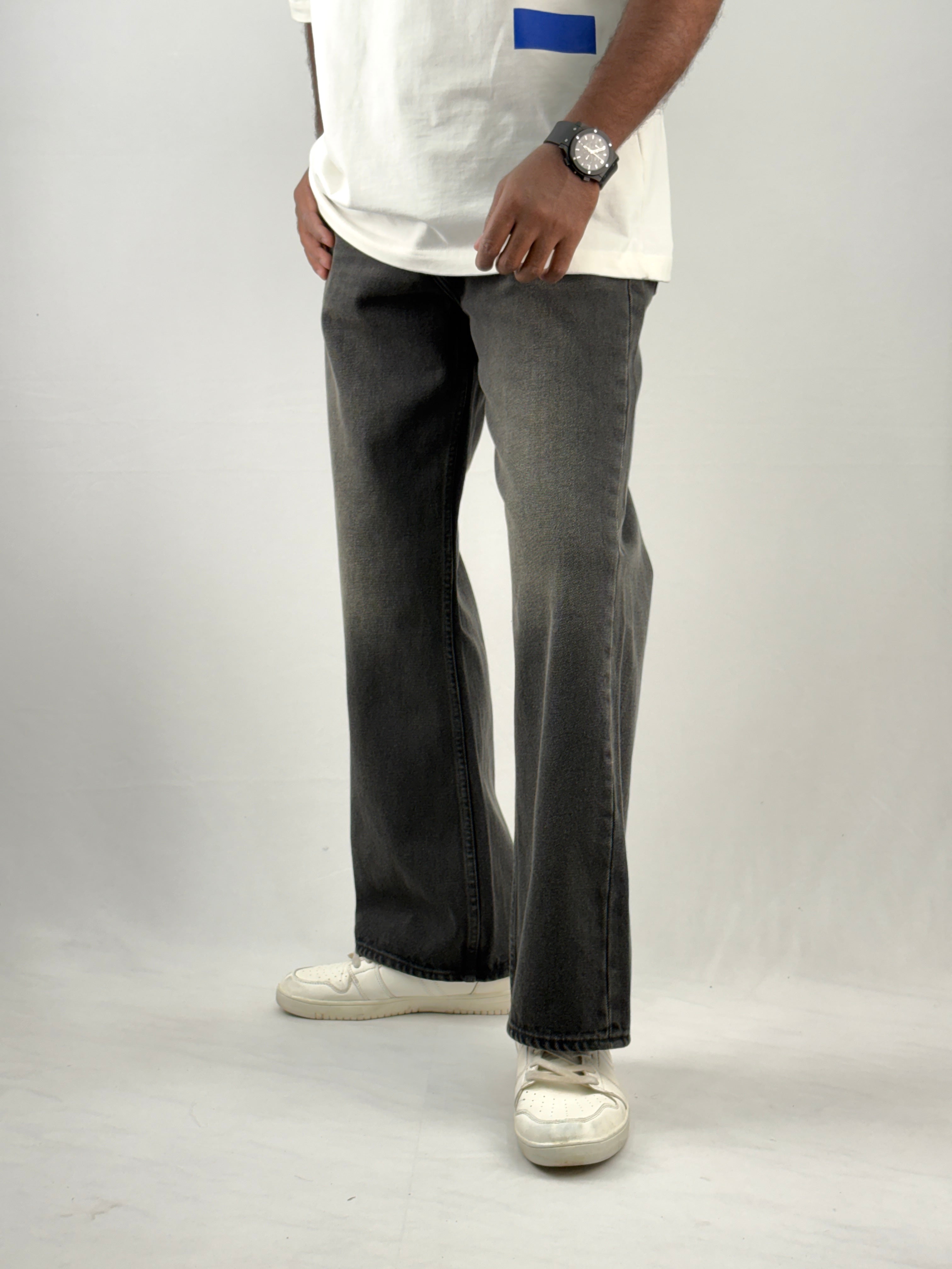 Dark Grey Bootcut Jean