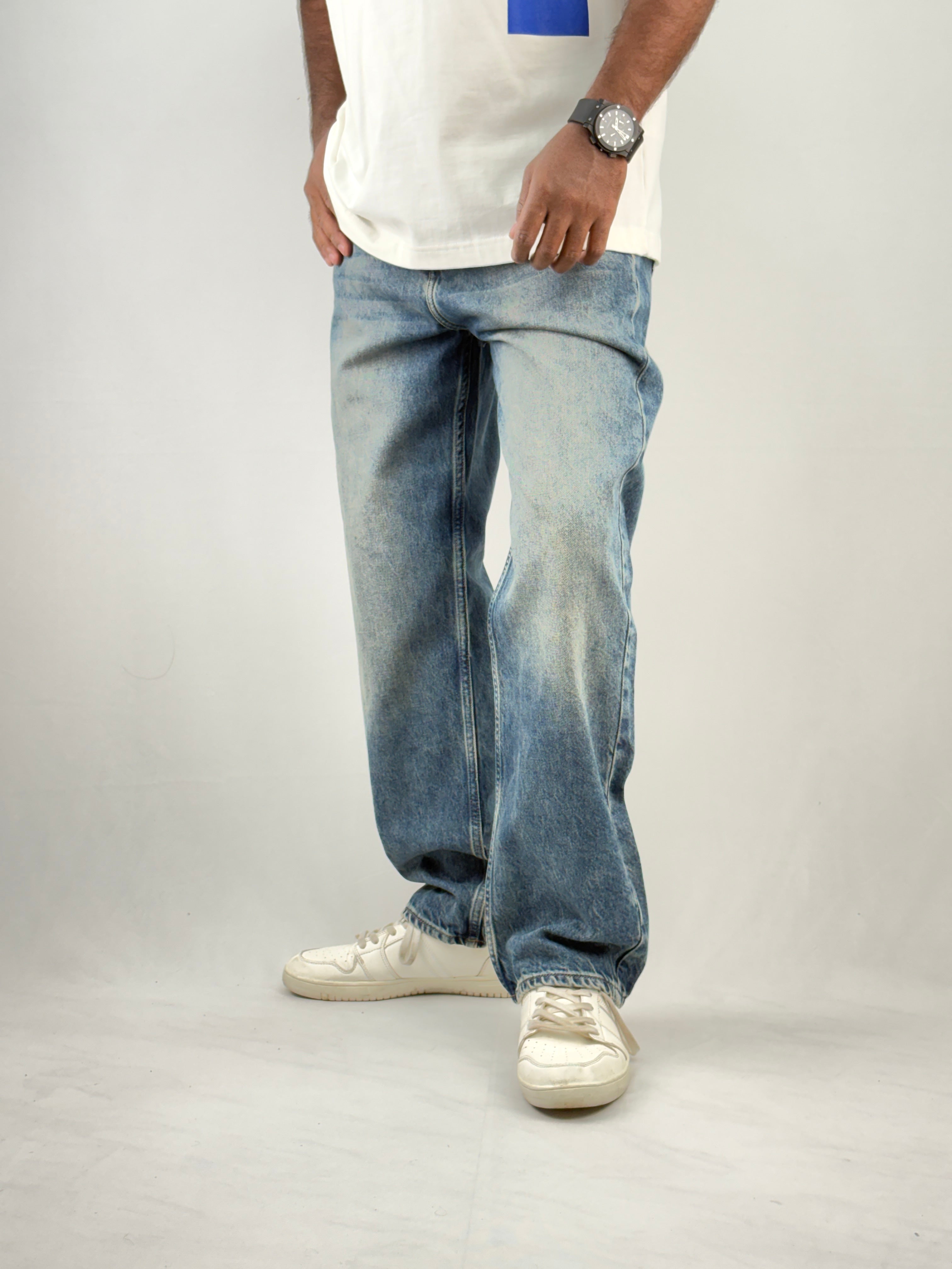 Denim Blue Urban Straight Fit Jean