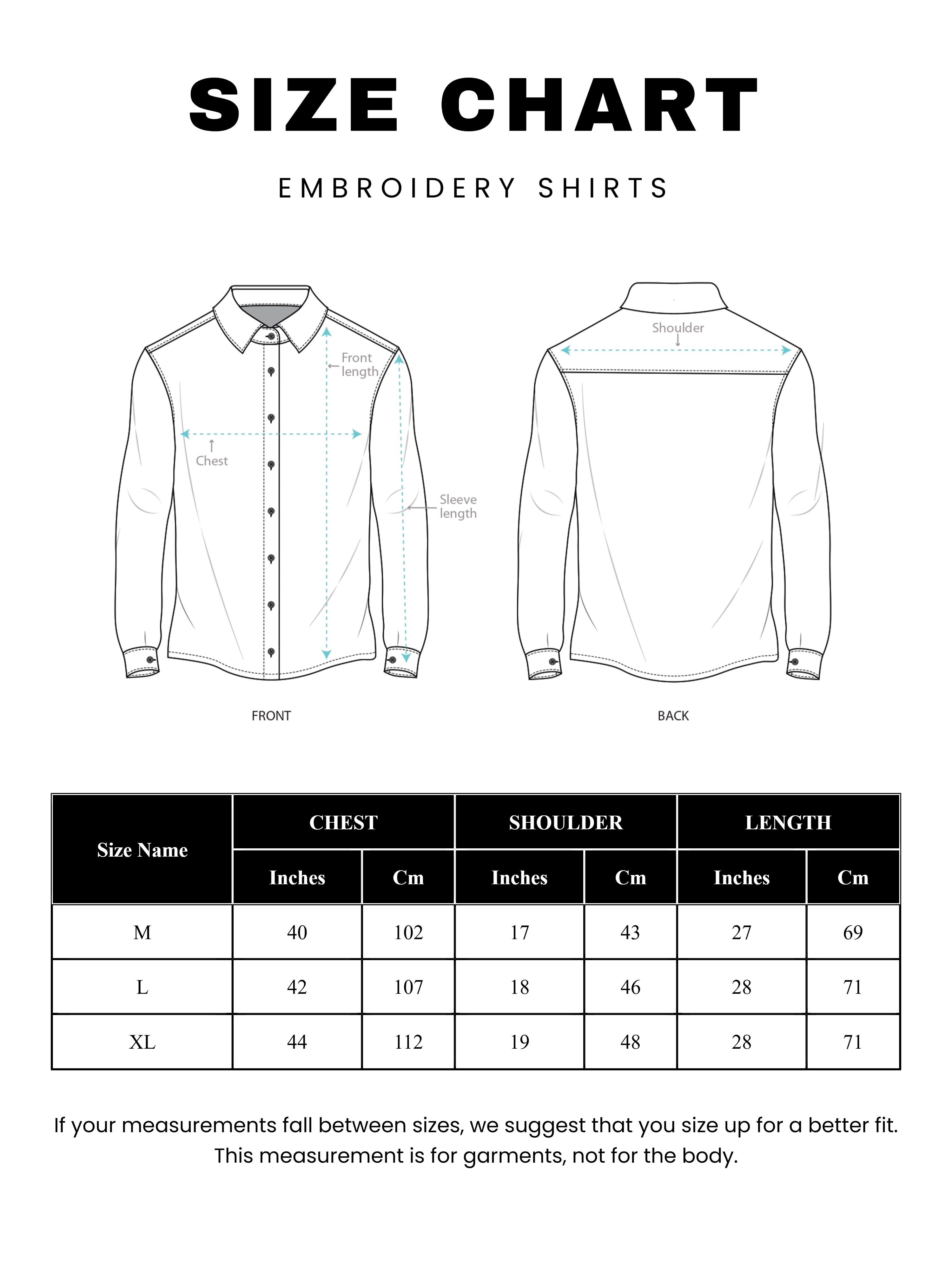 Green Embroidery Shirt