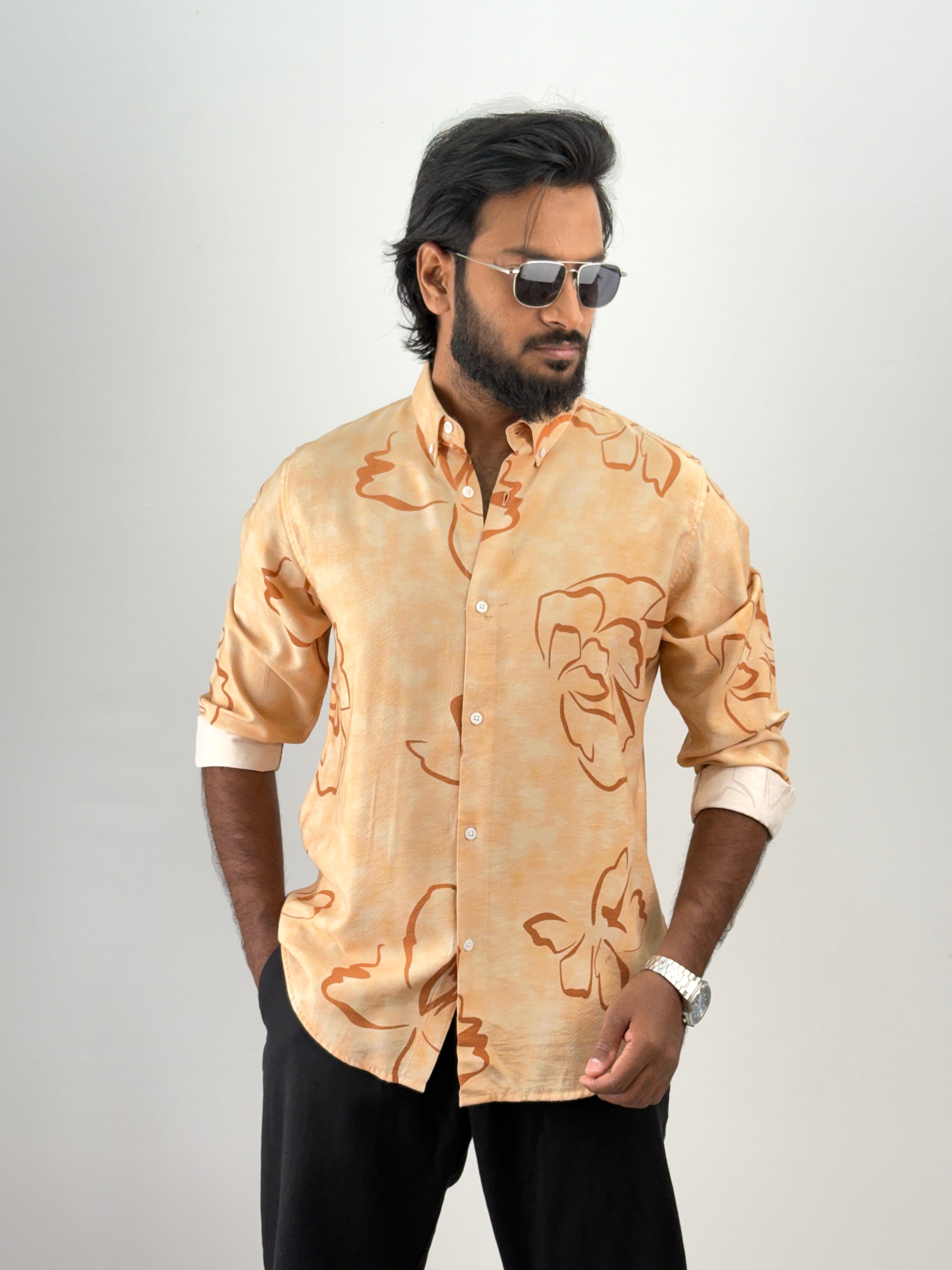 Fawn IMP Printed Shirt