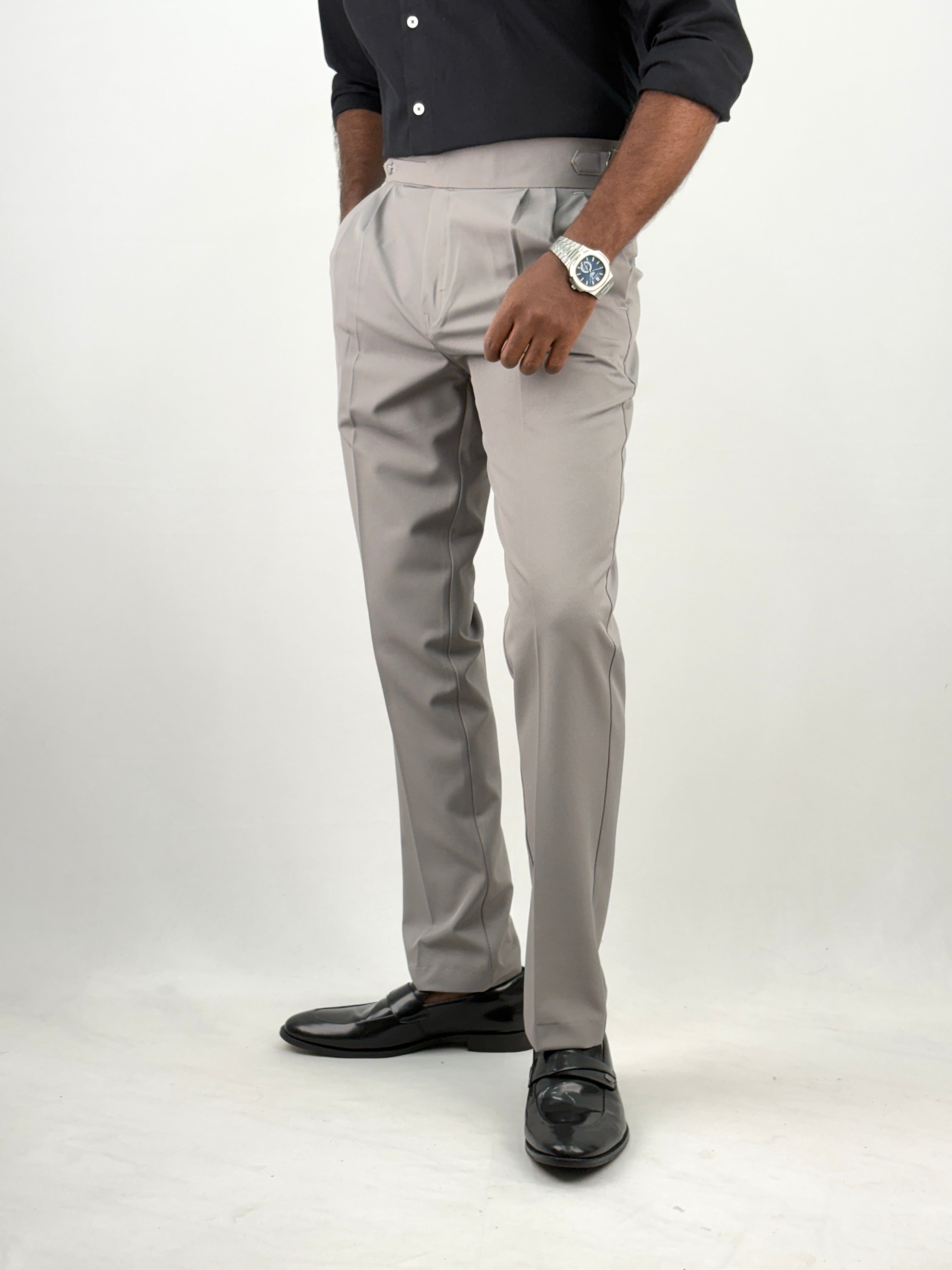 Grey Gurkha Pant 3