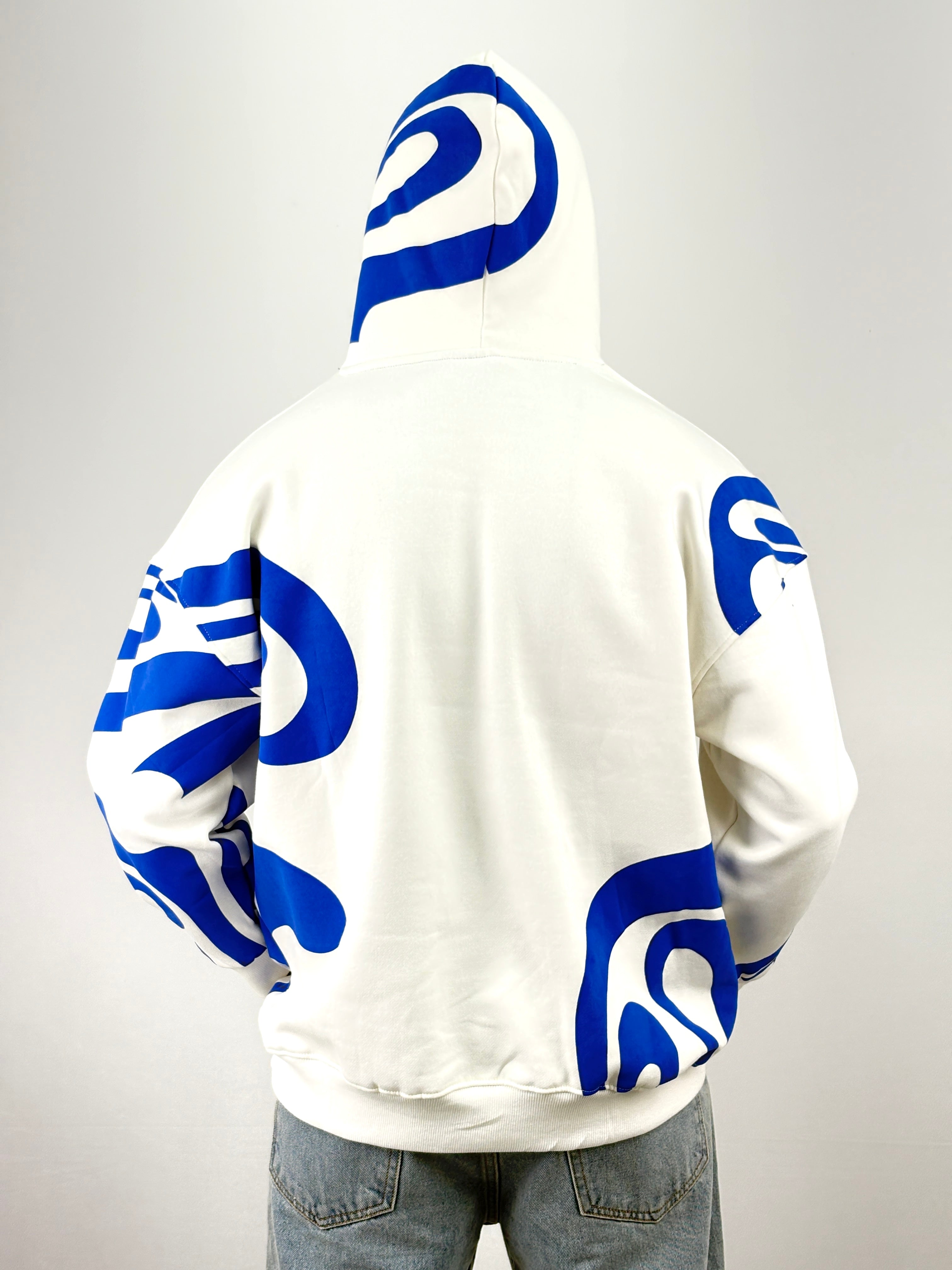 White Oversized Hoodie