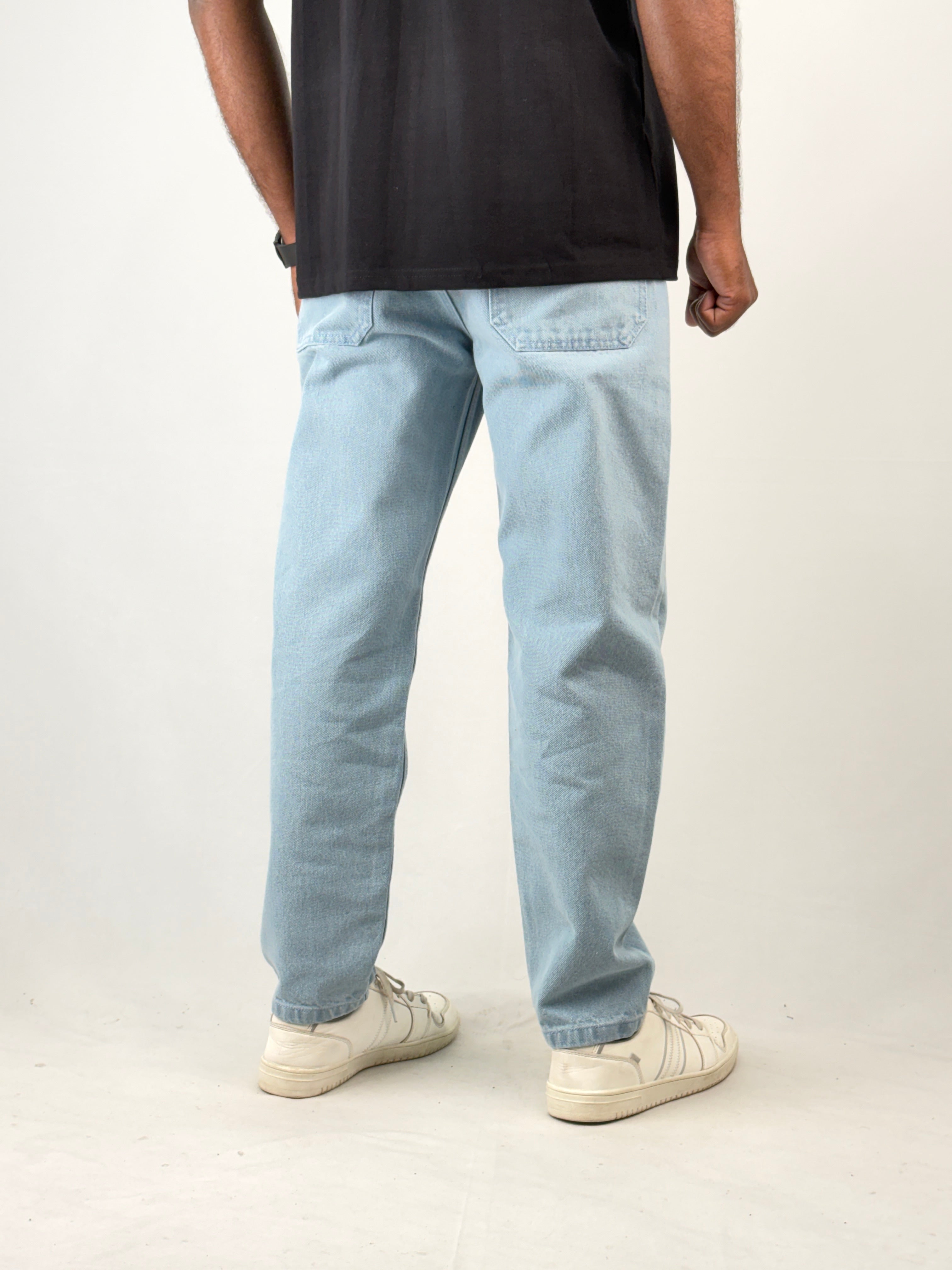 Light Blue Semi Baggy Pant Jean
