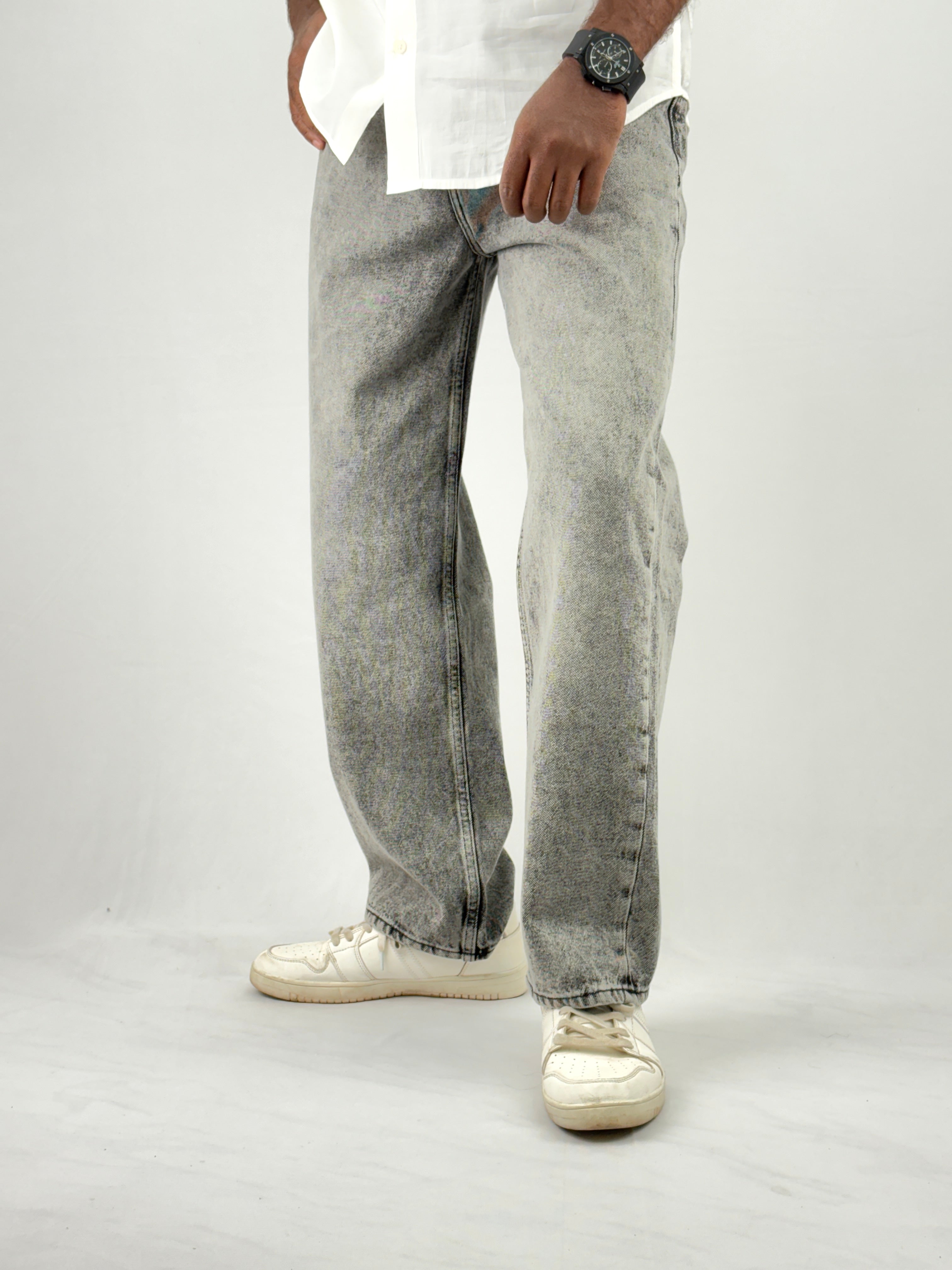 Grey Baggy Jeans