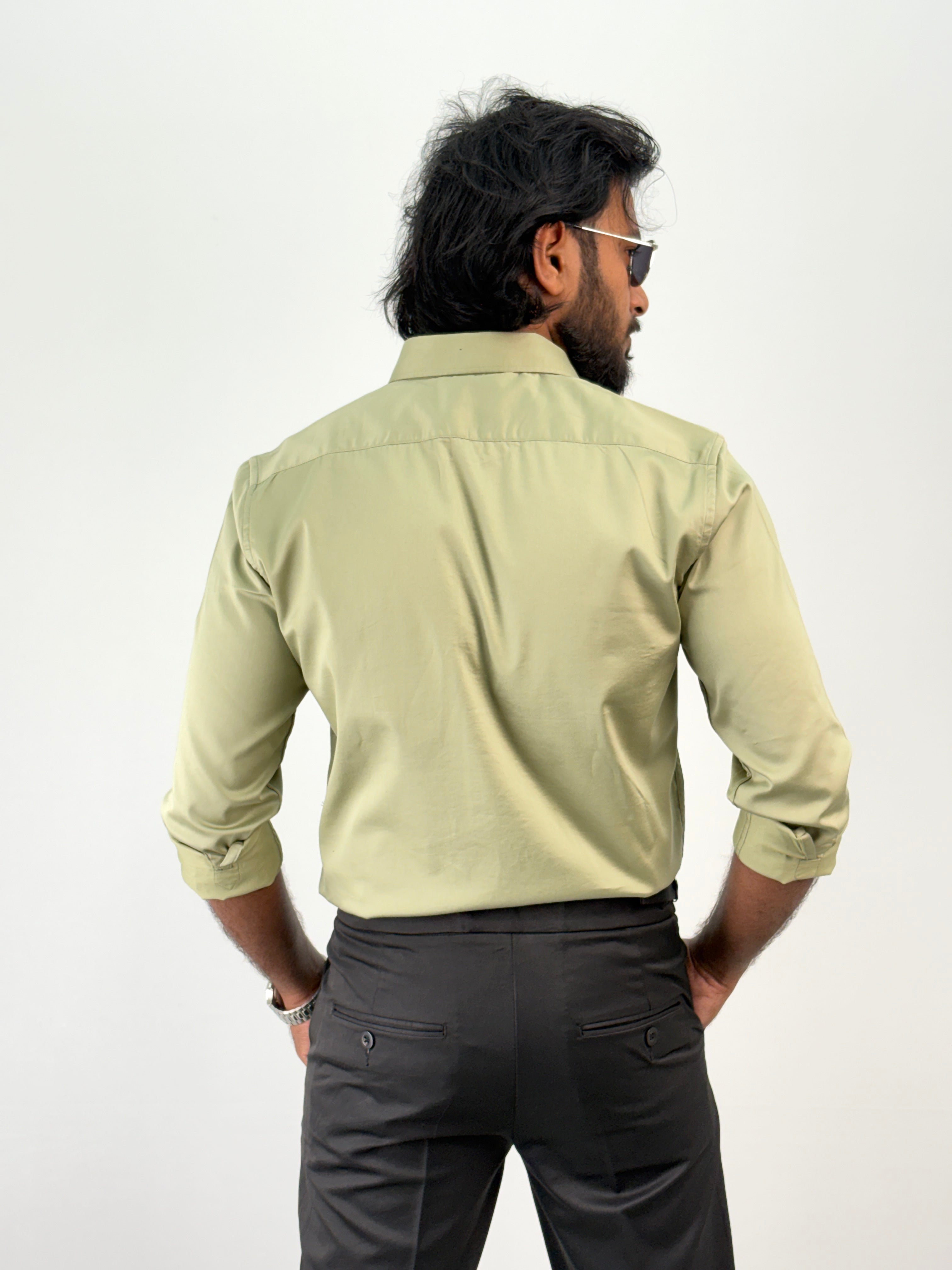 Cardamom Sateen Shirt 1