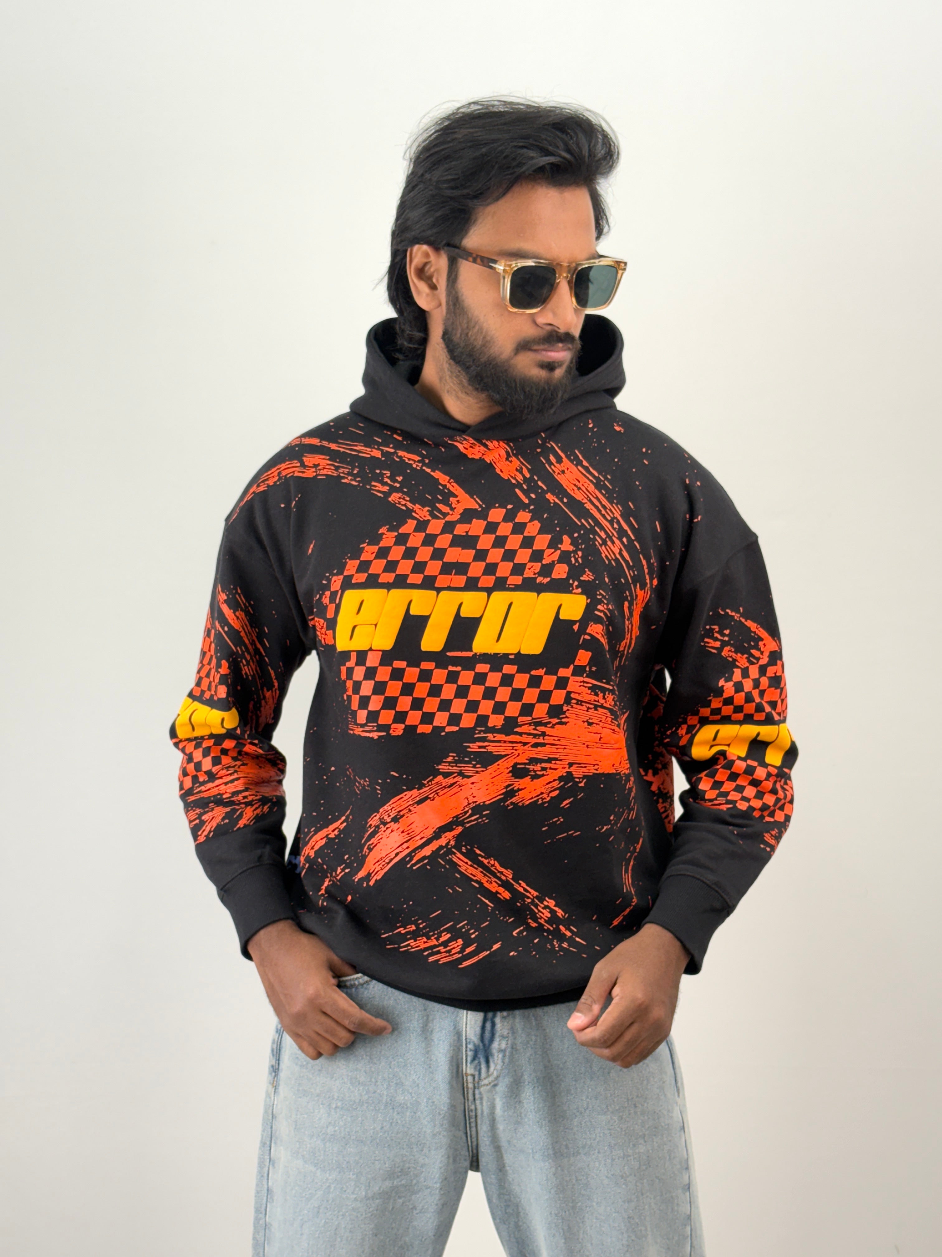 Black Oversized Hoodie