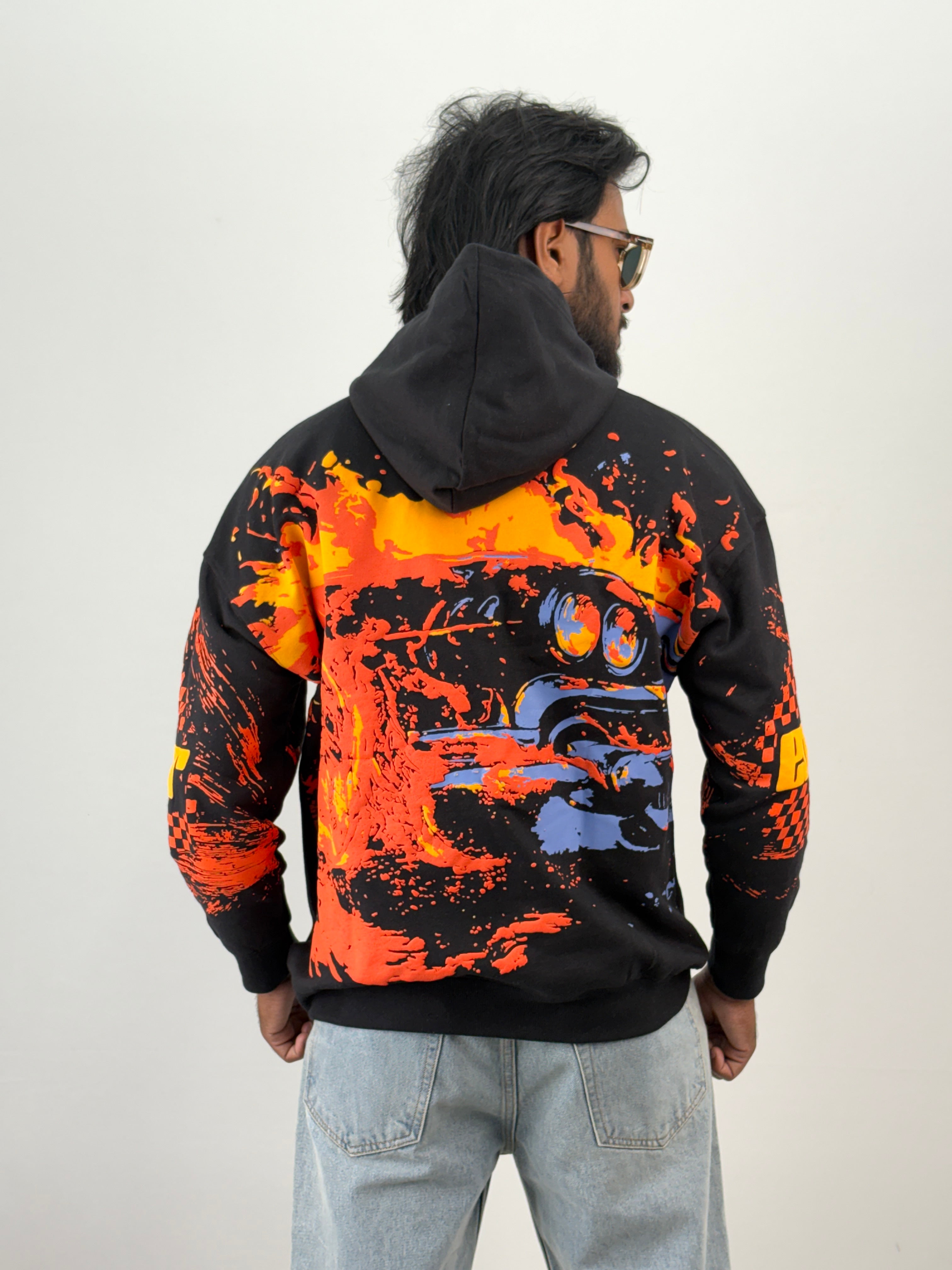 Black Oversized Hoodie