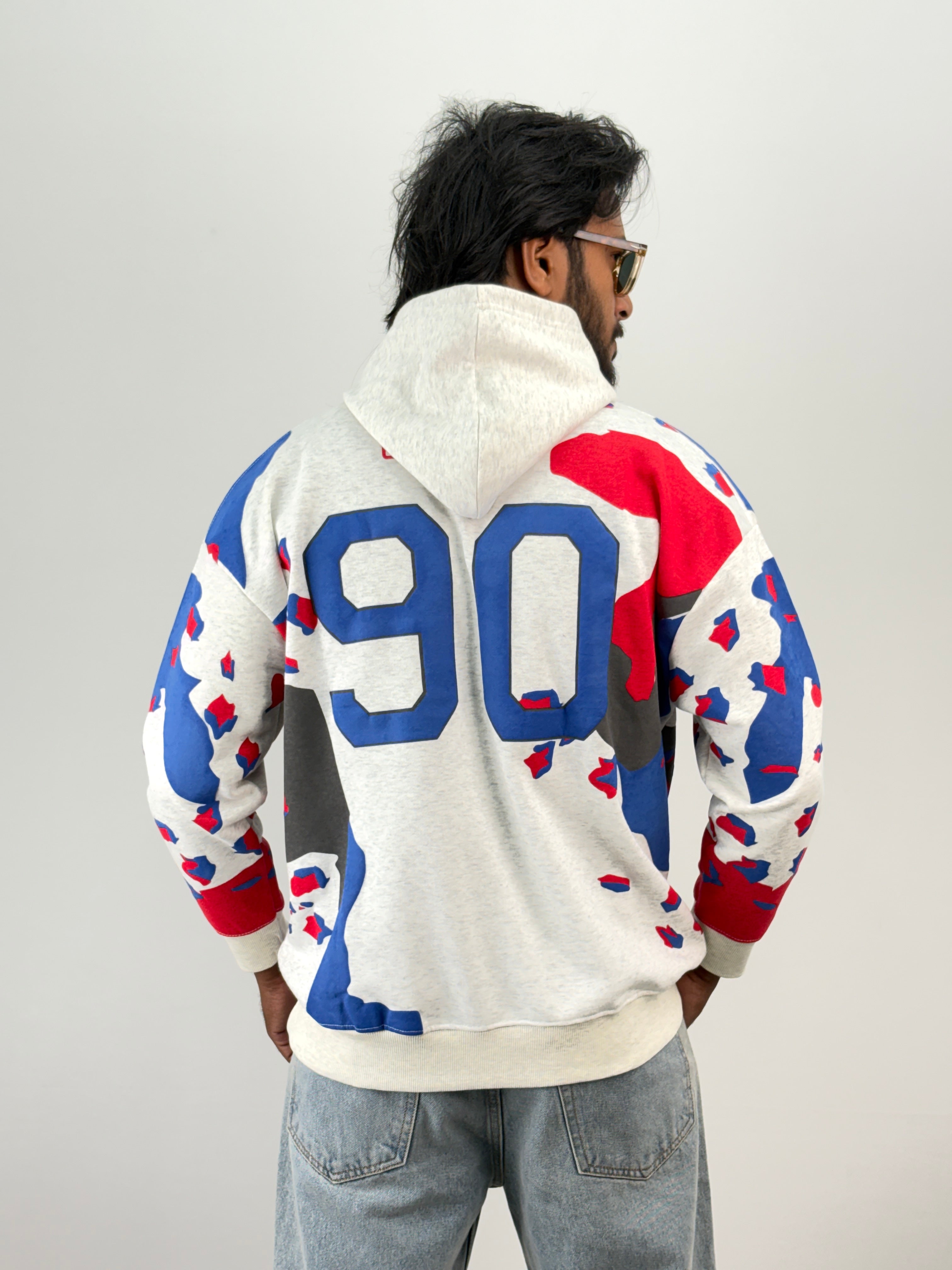 Grey Oversized Hoodie