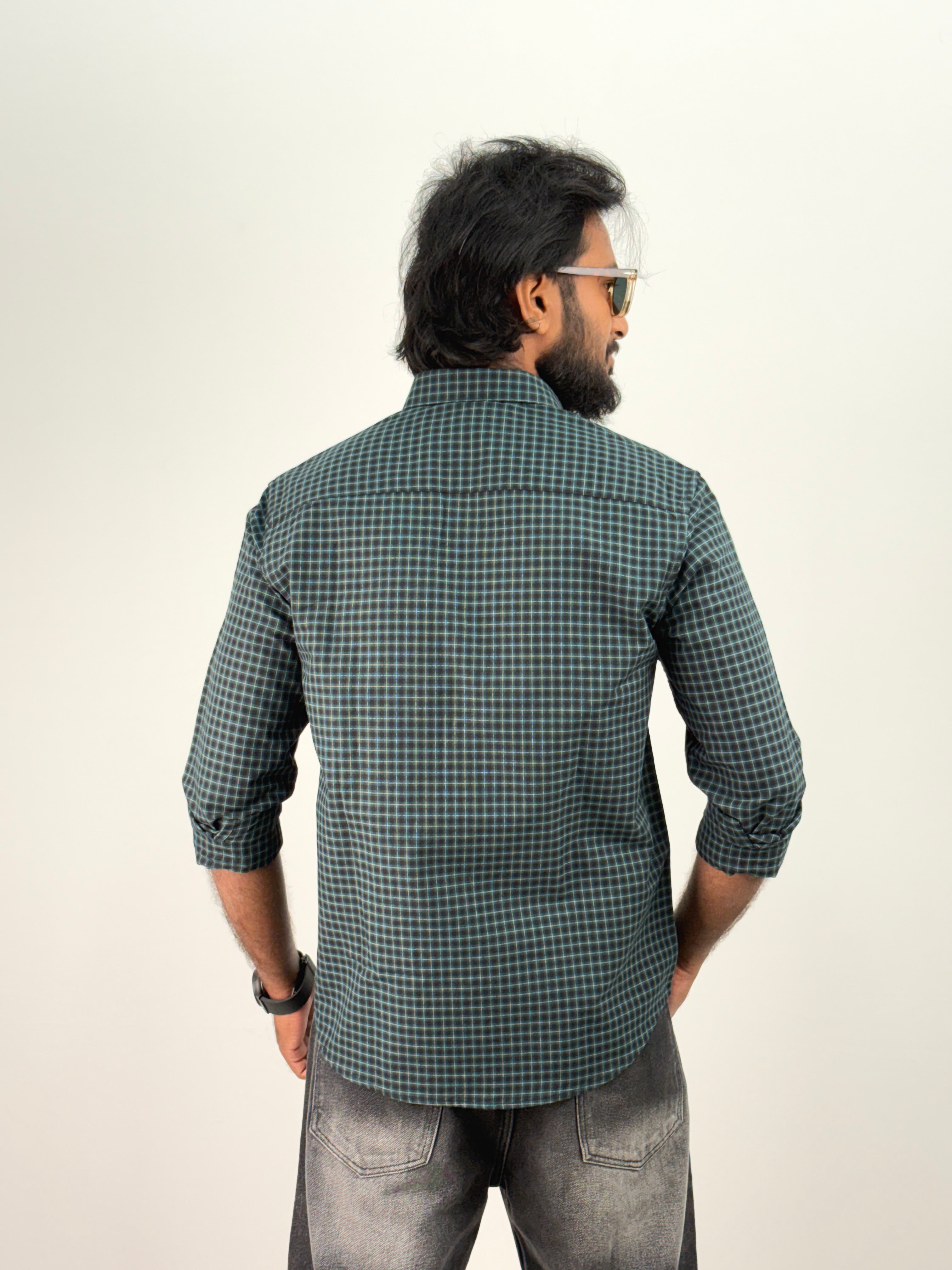 Green Flannel Shirt