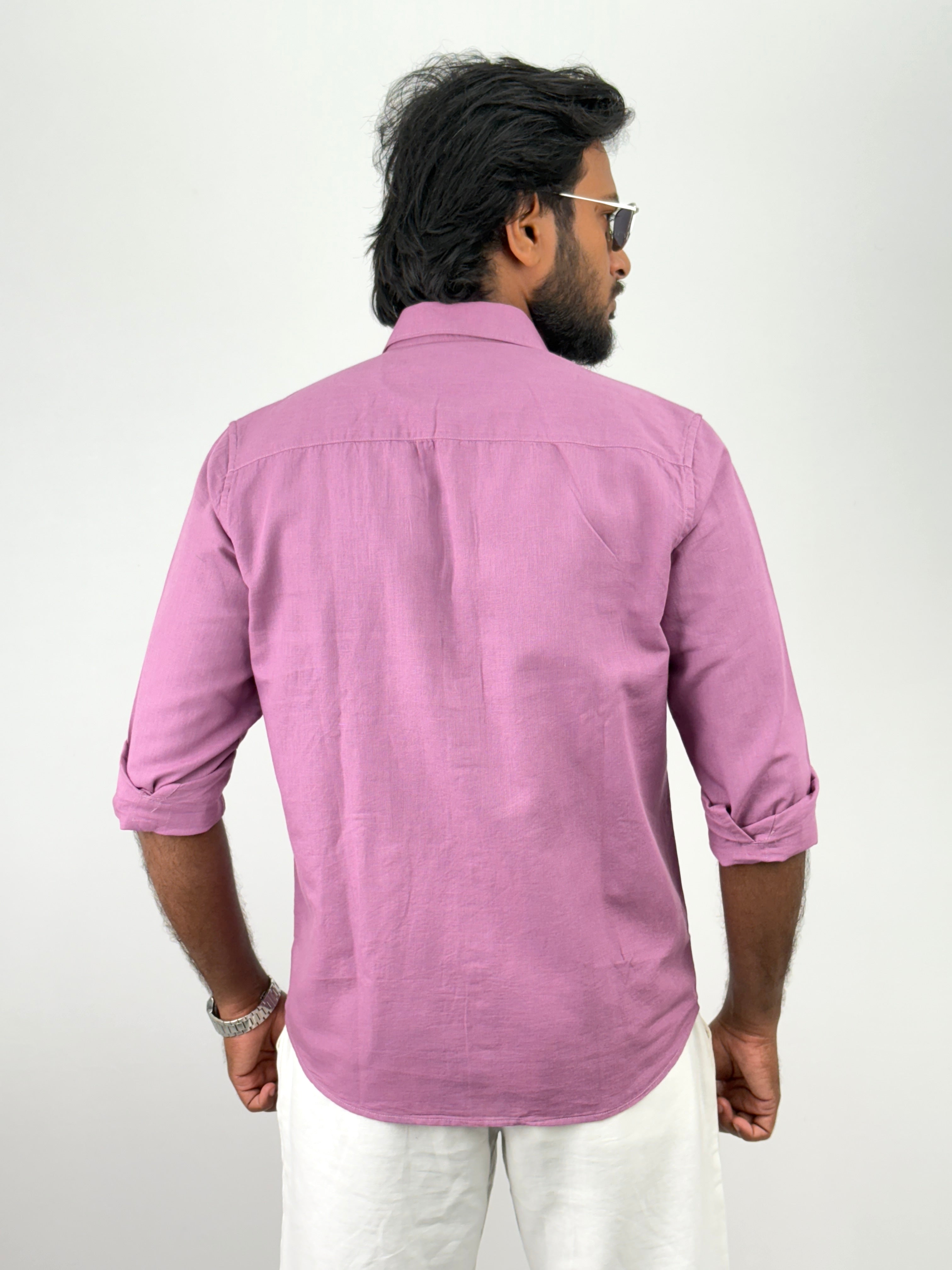 Pink Embroidery Shirts