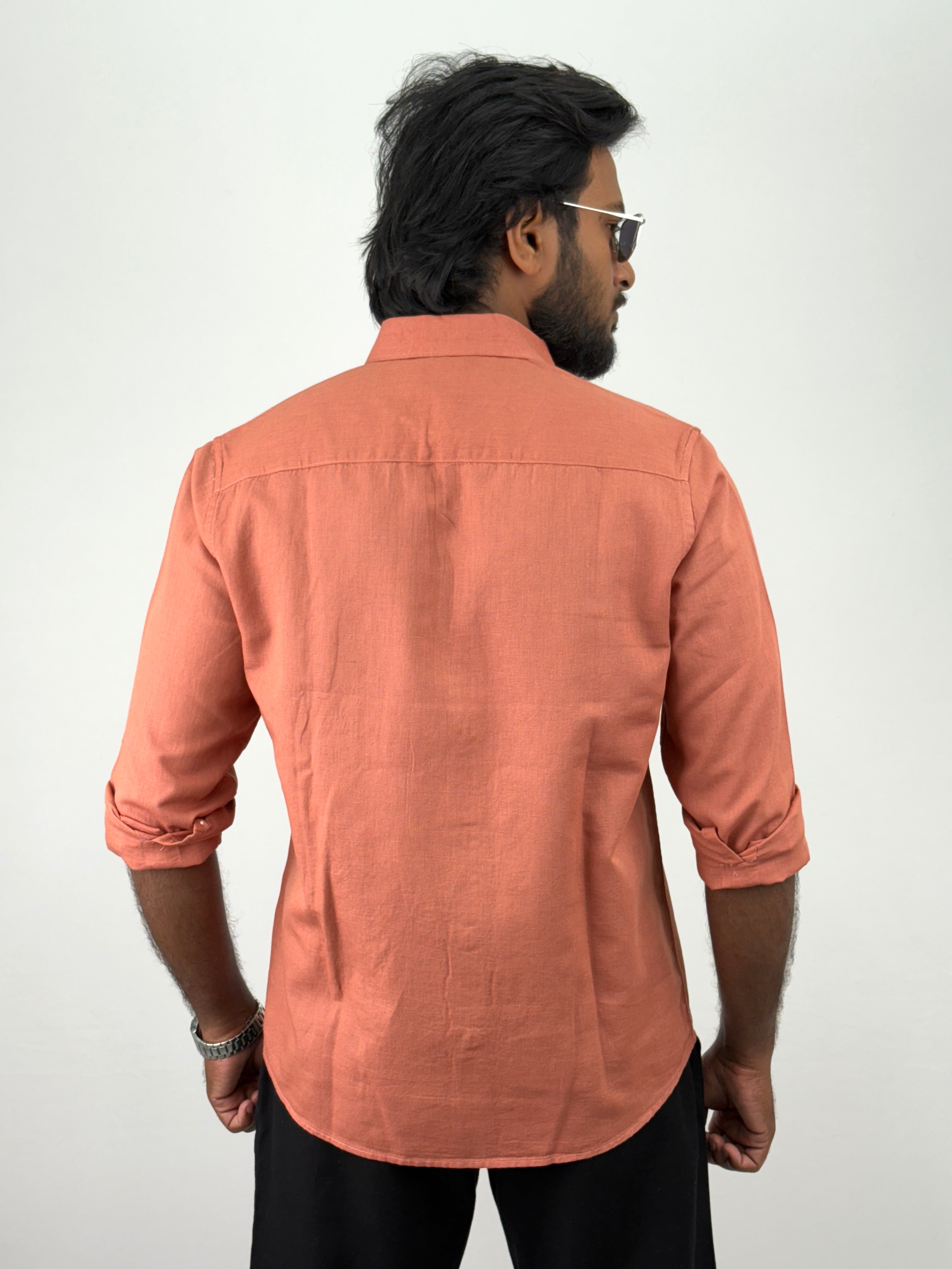 Rust Embroidery Shirts