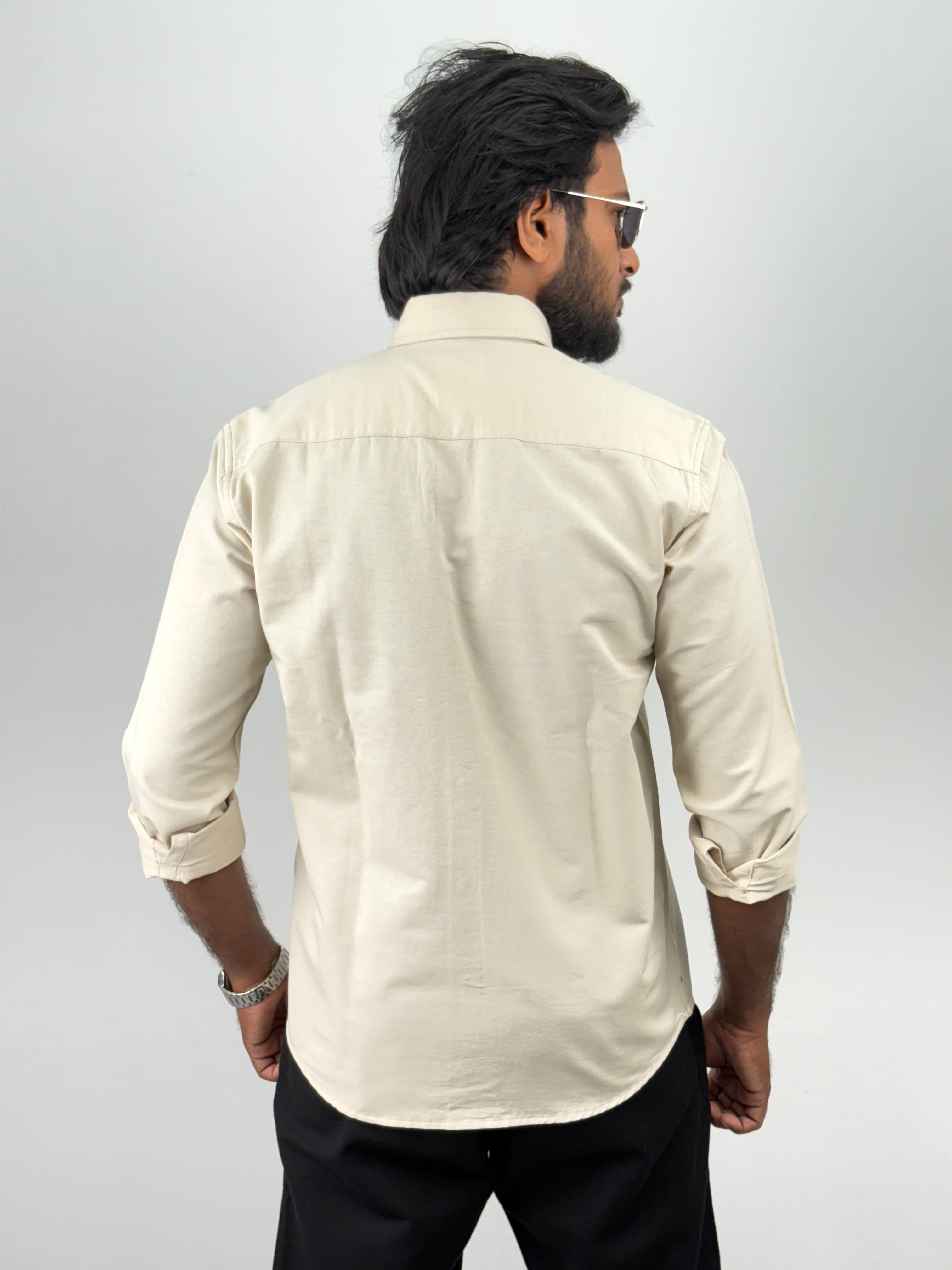 Beige Linen Shirts