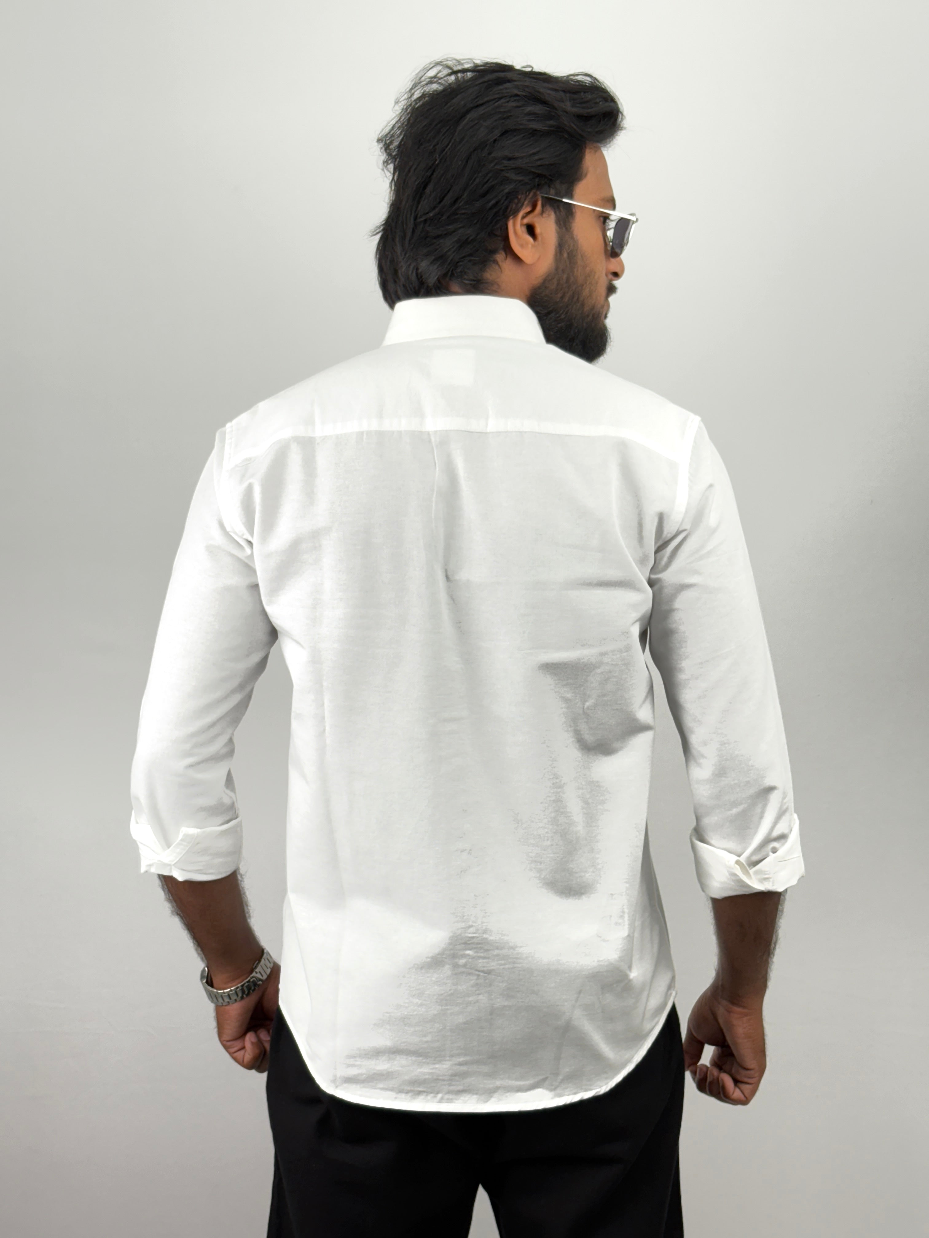 White Linen Shirts