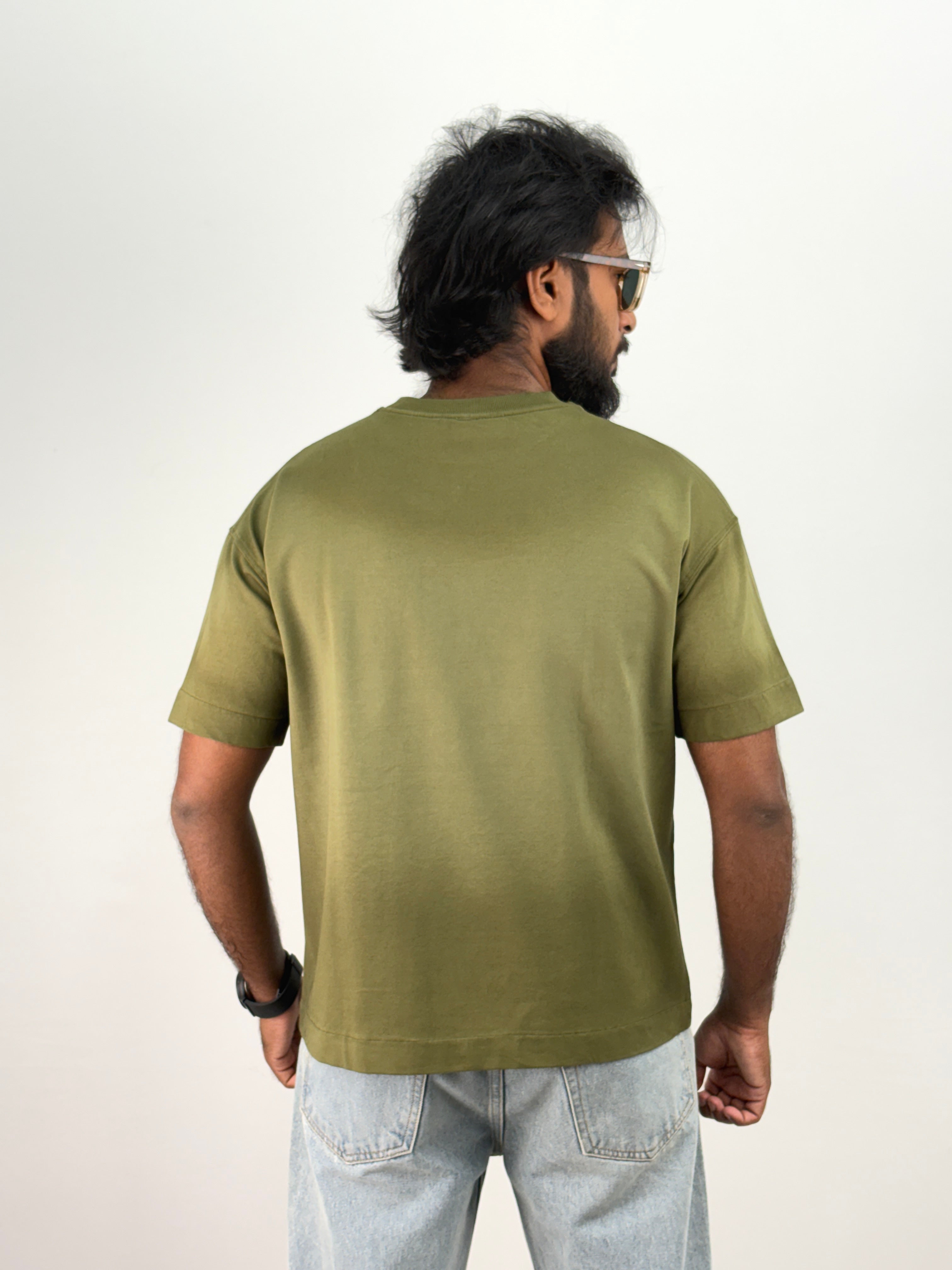 Olive Oversized T-Shirt