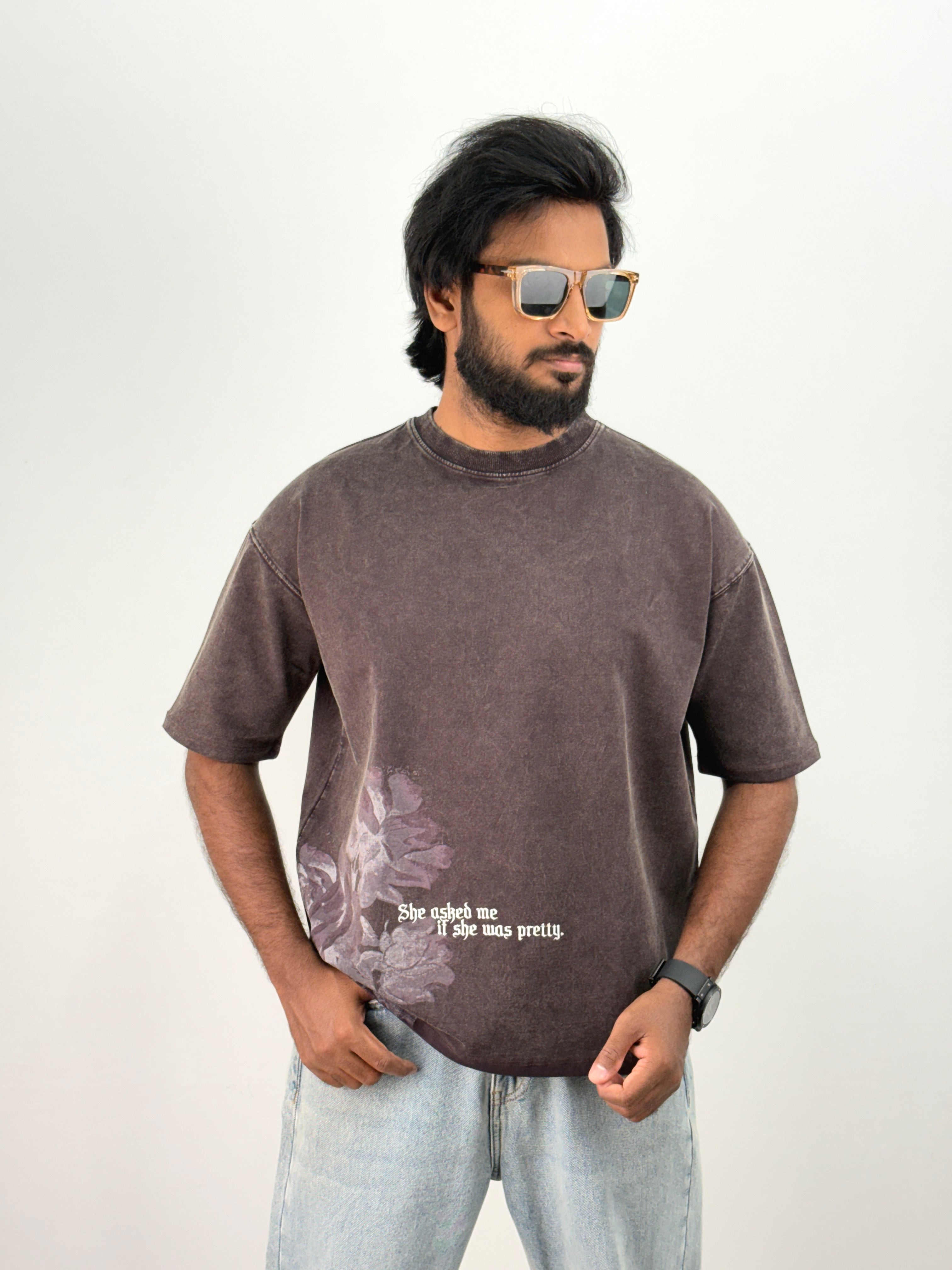 Mauve Oversized T-Shirt