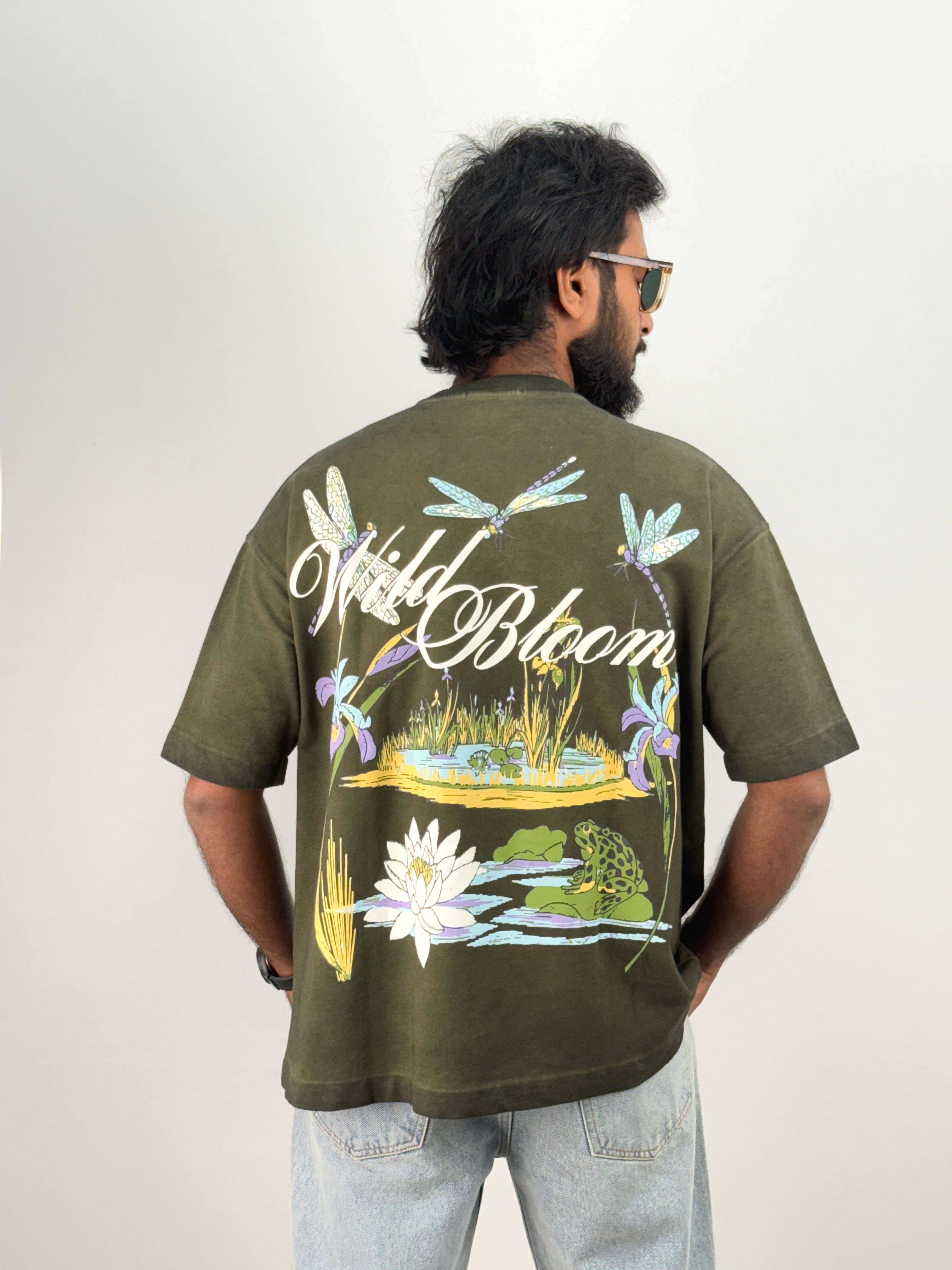 Dark Green Oversized T-Shirt