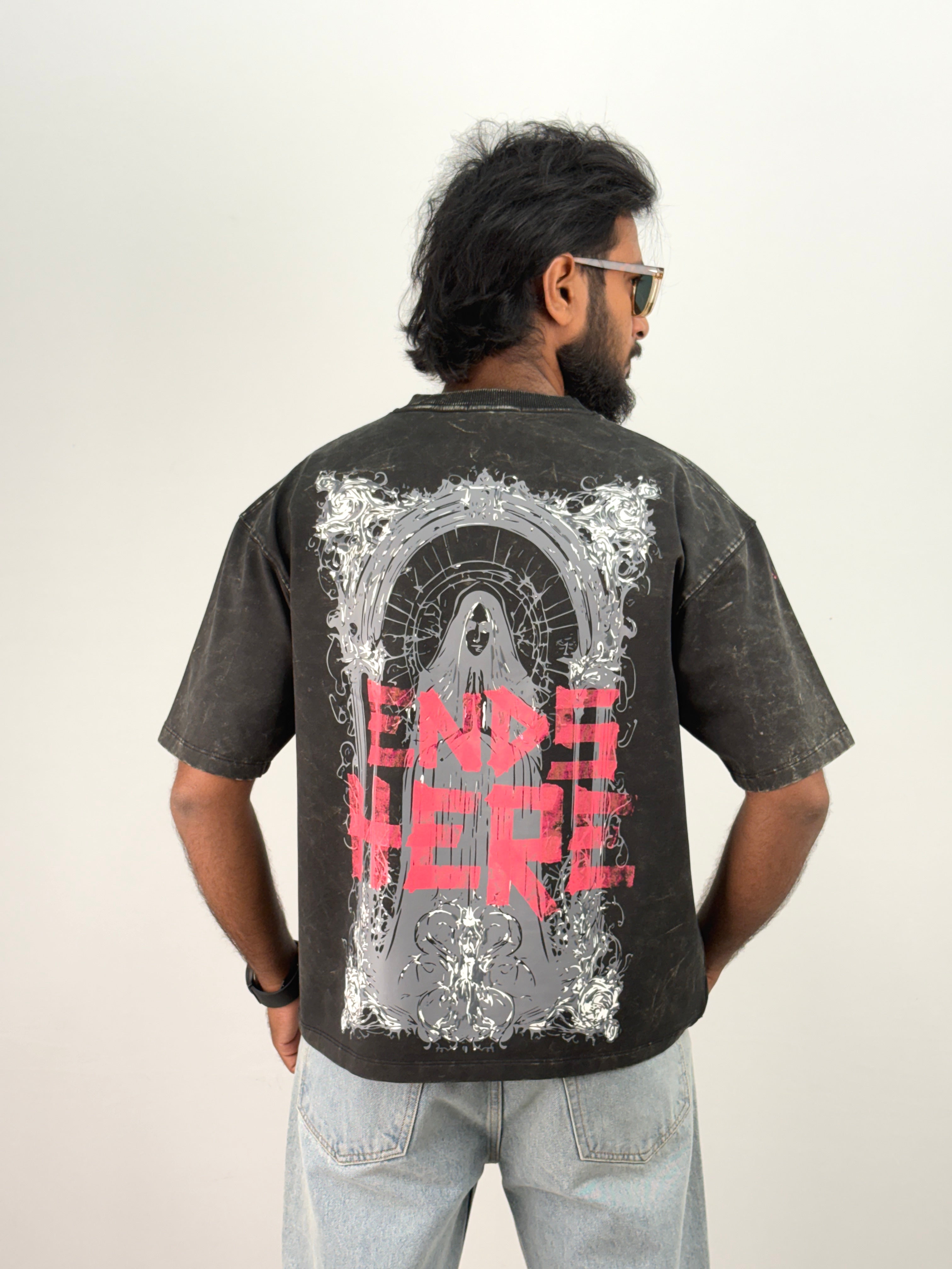 Black Oversized T-Shirt