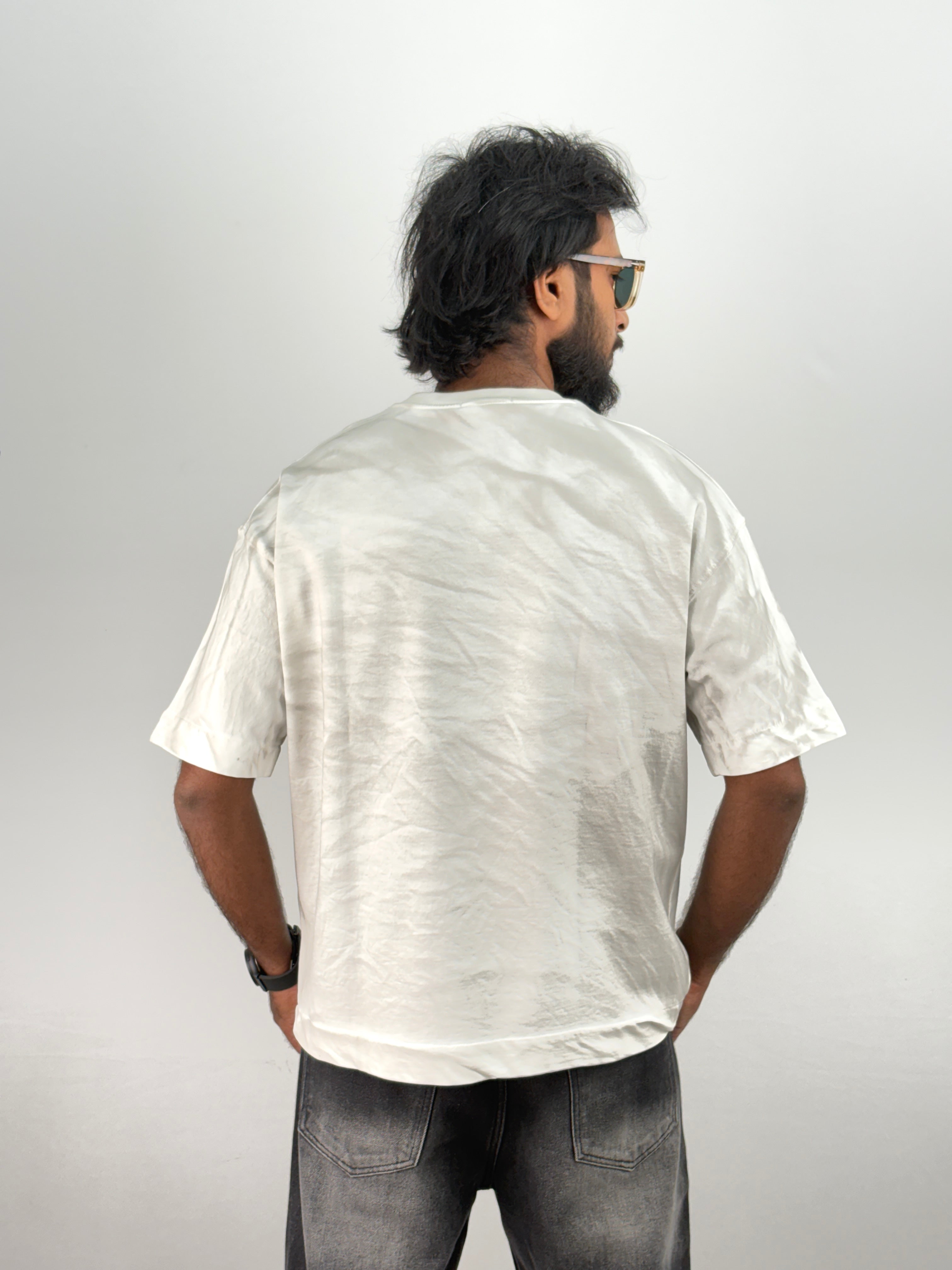 Dusty White Oversized T-Shirt