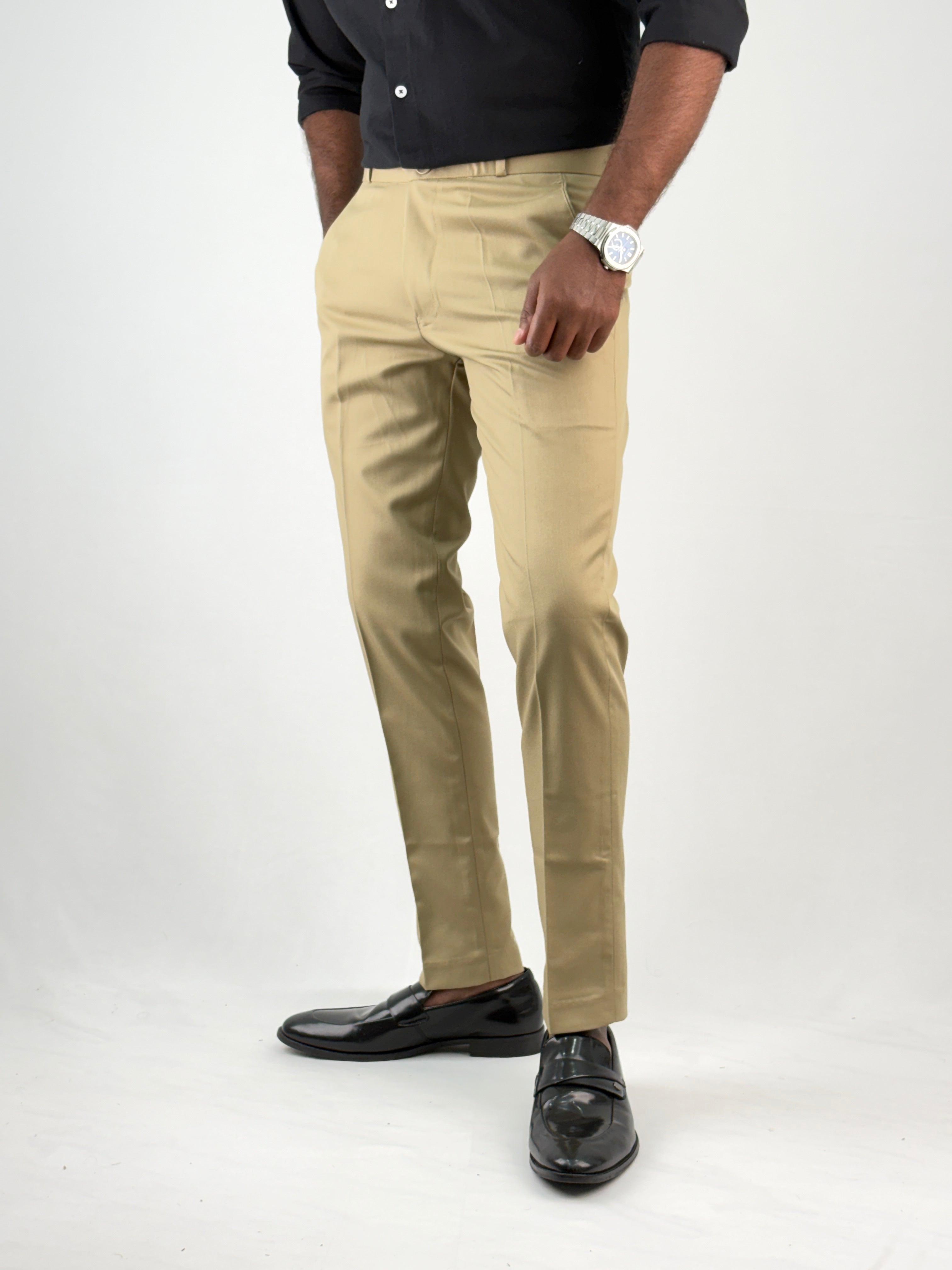 Khaki Formal Pant 1