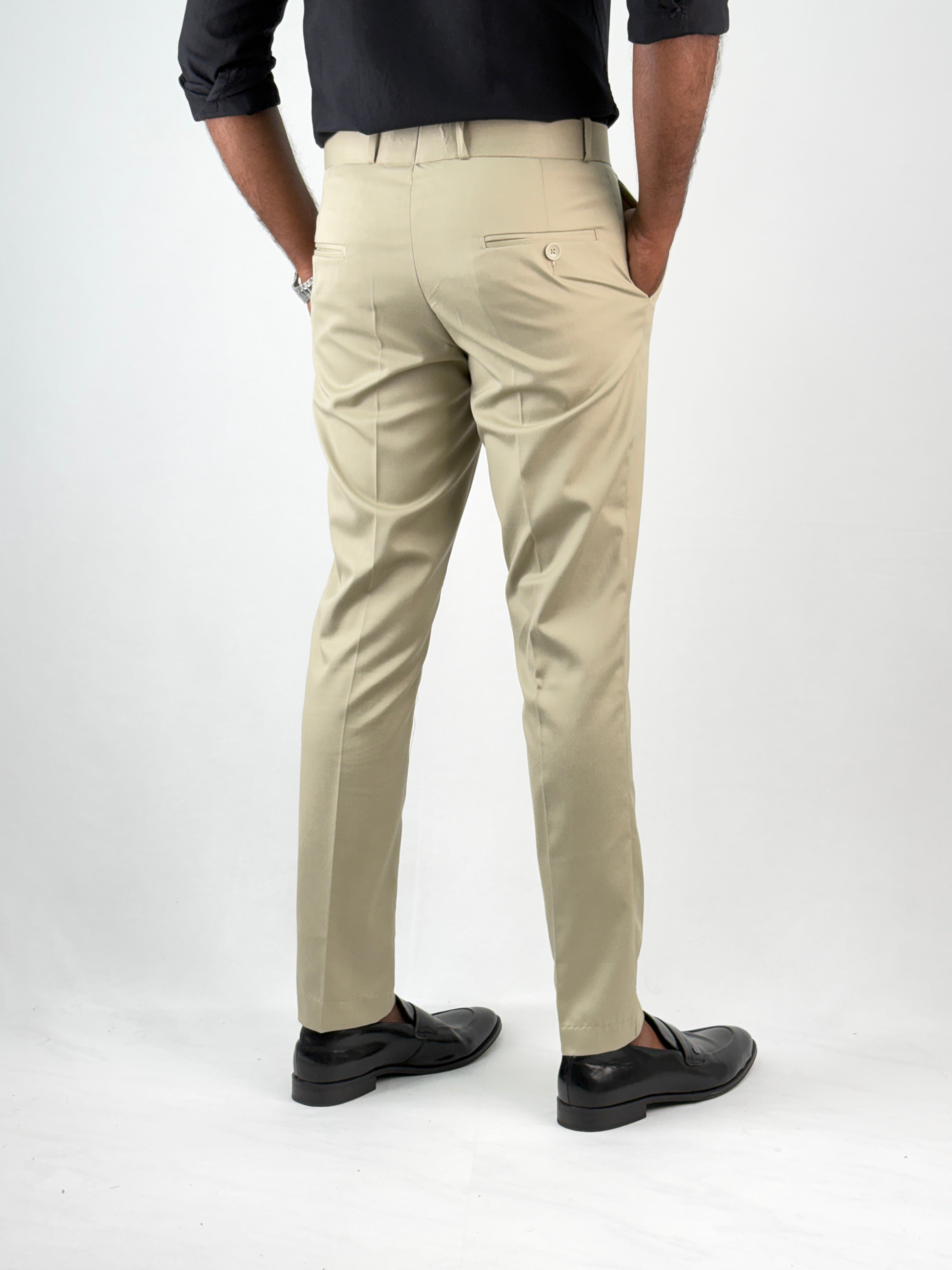 Light Beige Formal Pant 1