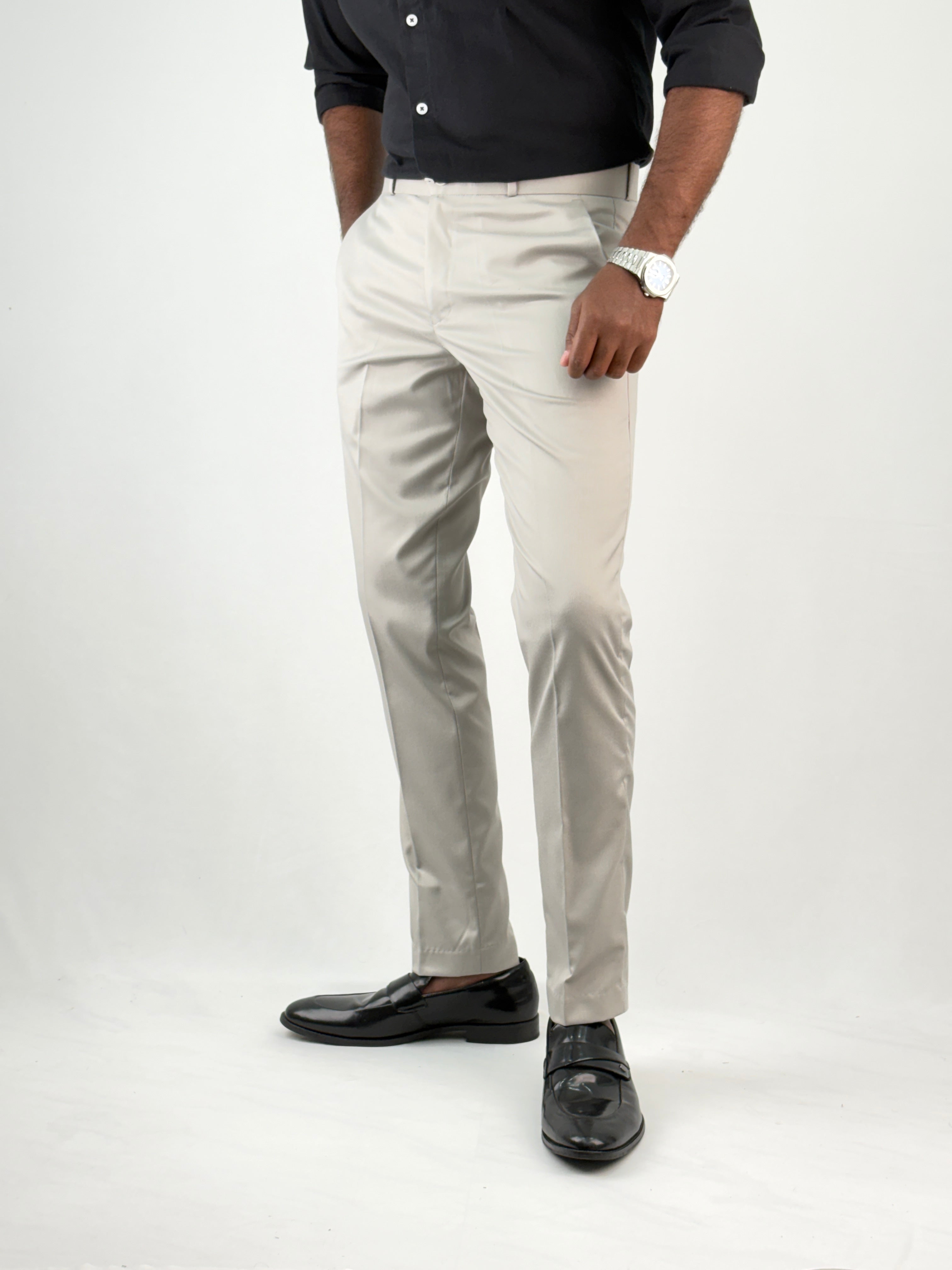 Ash Grey Formal Pant 1