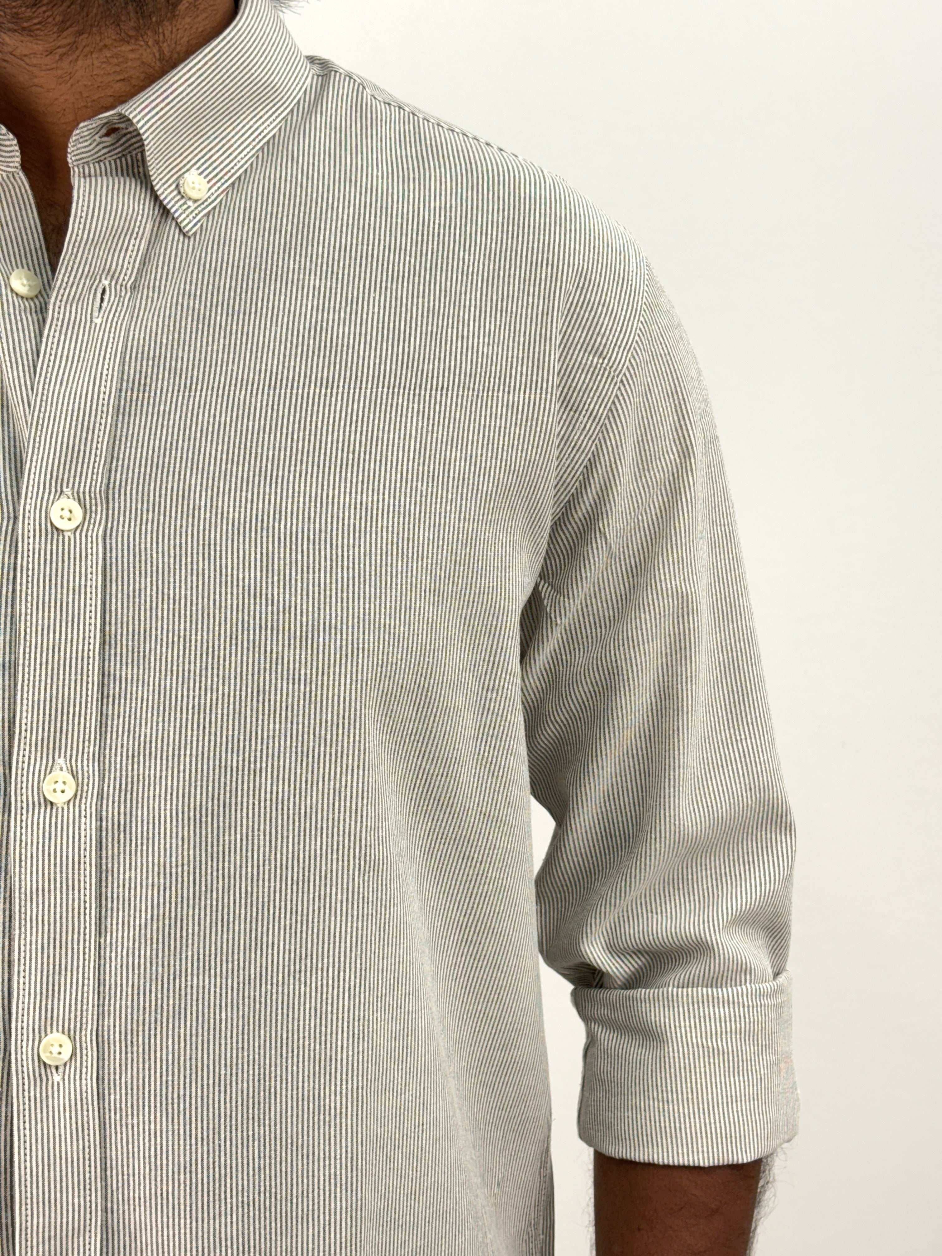 Grey Stripe Shirt