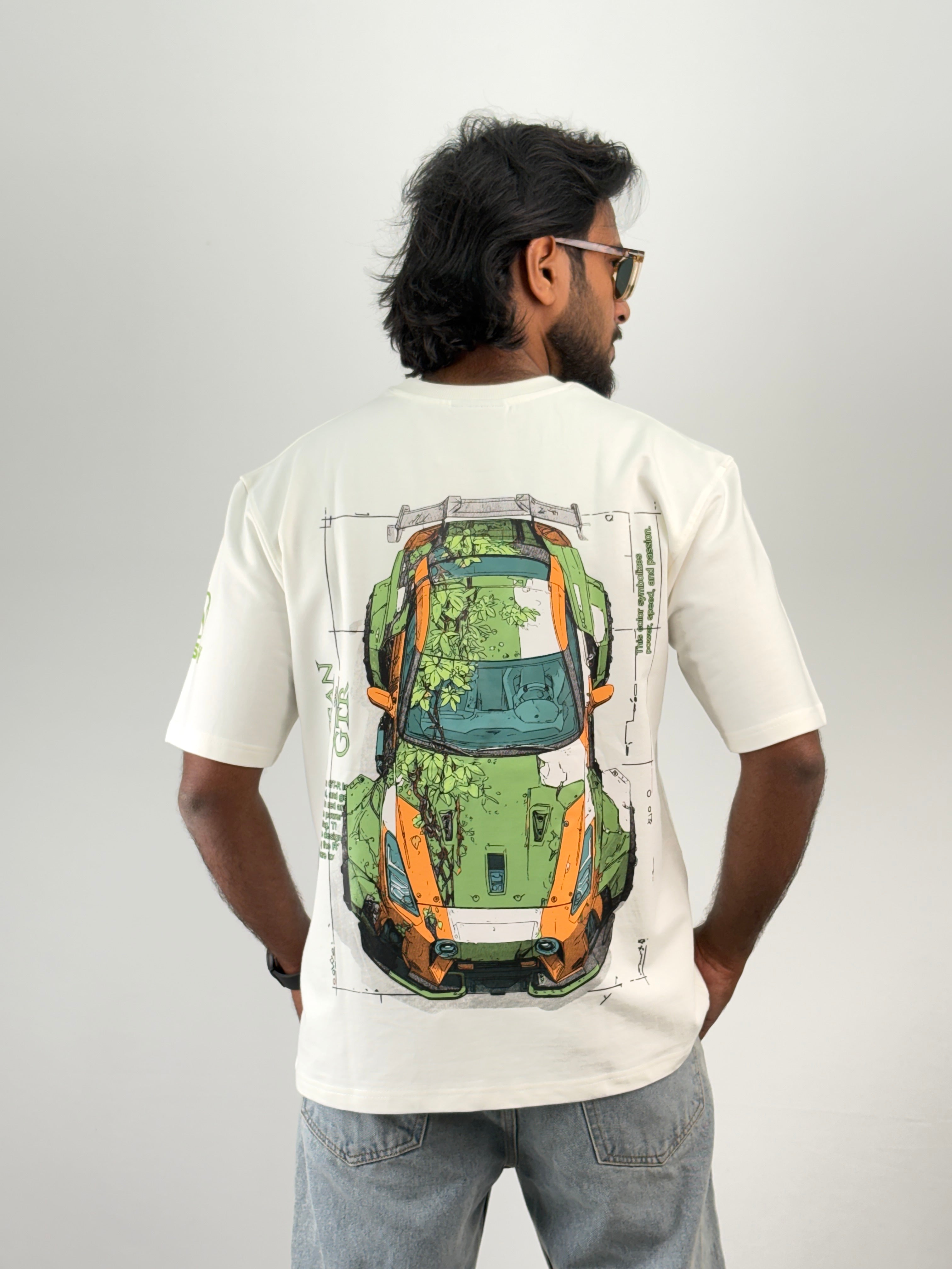 Cream Oversized T-Shirt