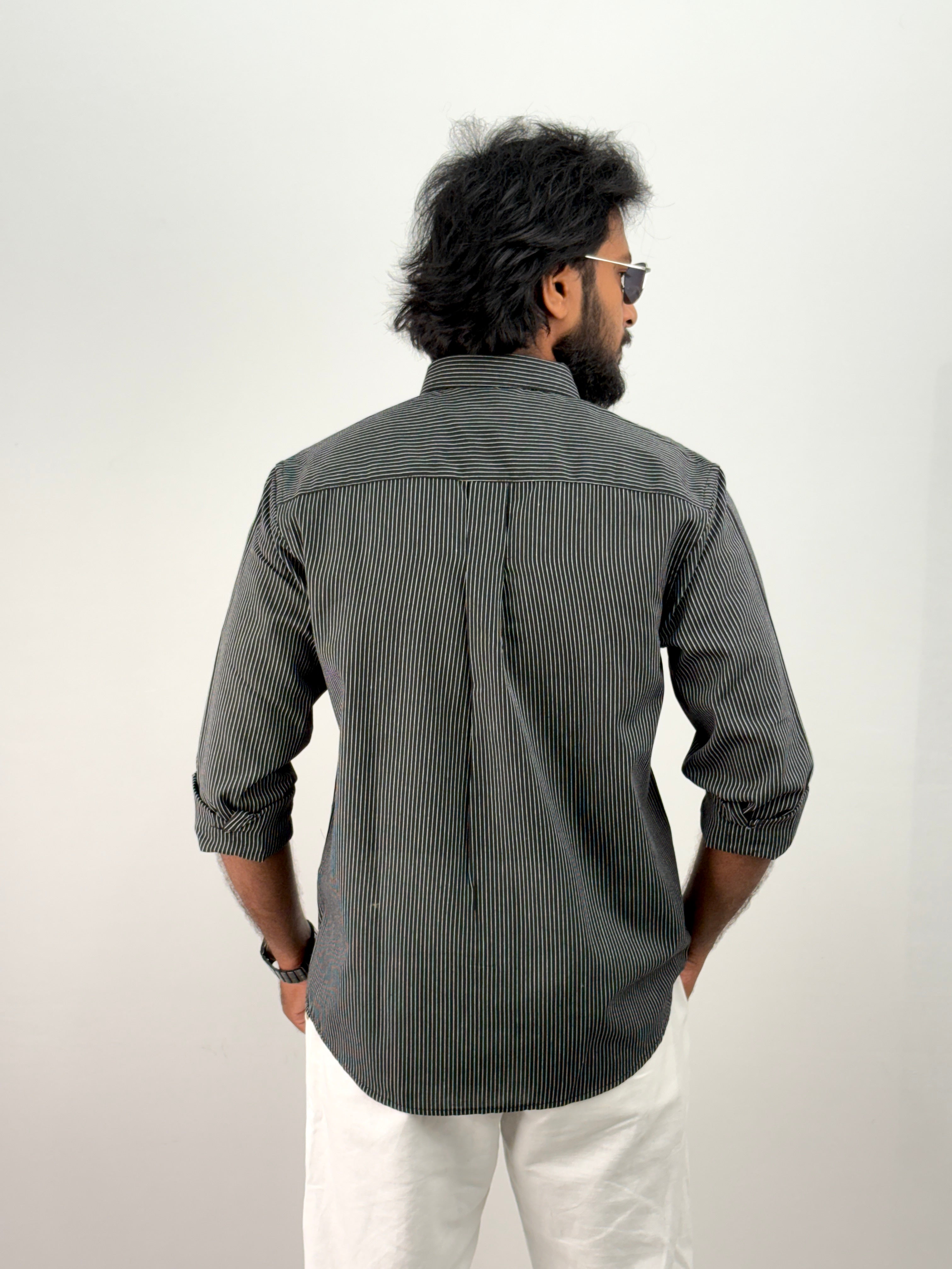 Black Stripe Shirt